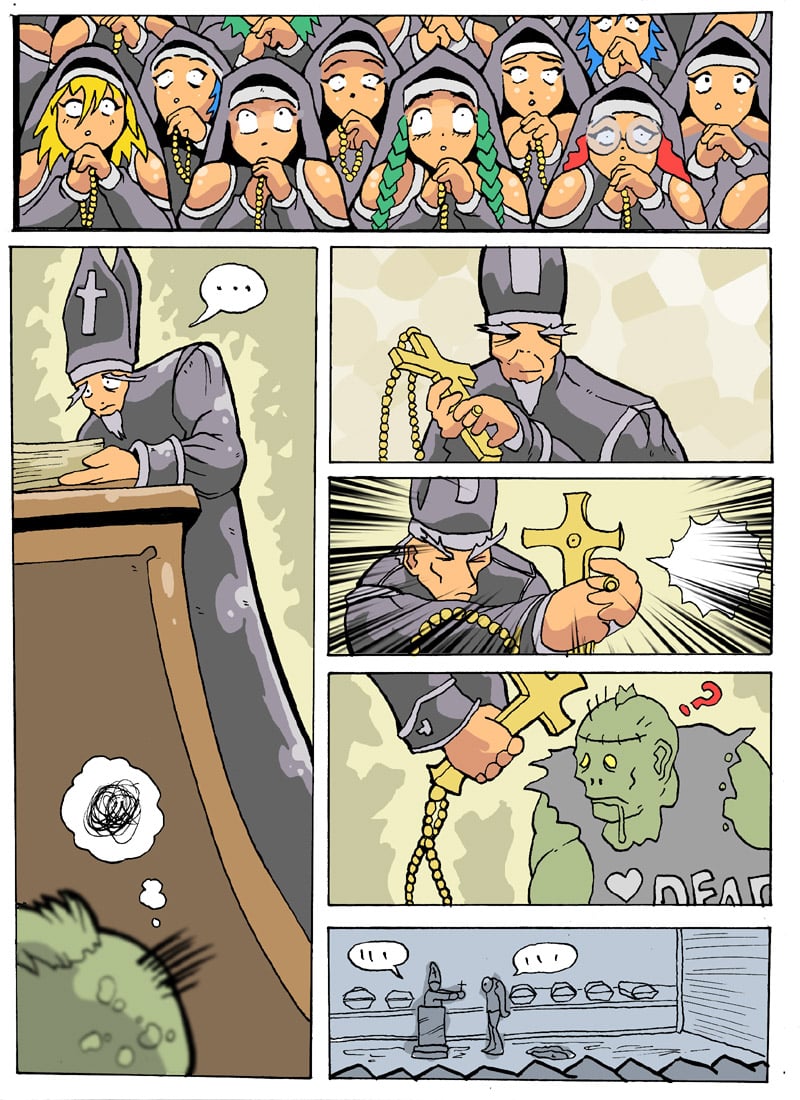 Zombie Attack [Akabur] 1 . Zombie Attack - Chapter 1 [Akabur] – page 4