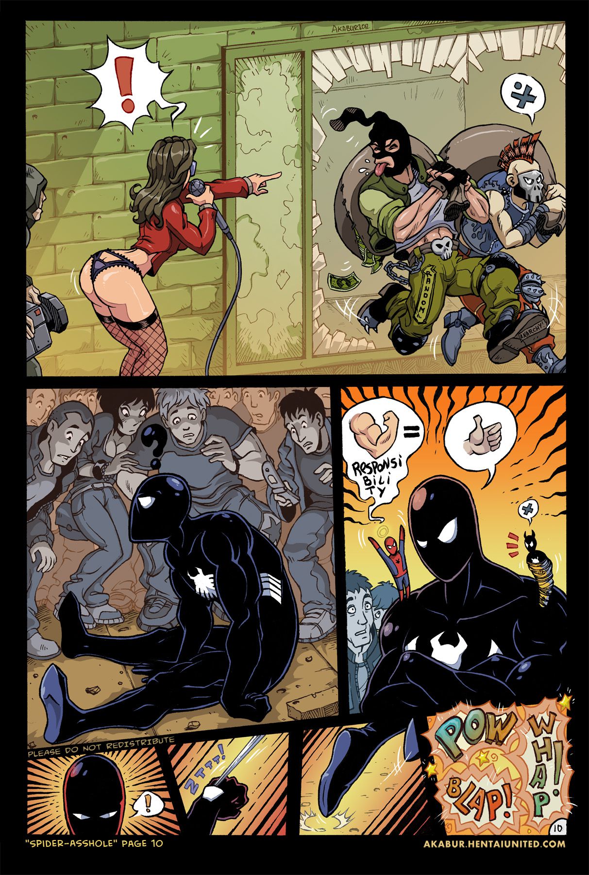 Spider-Asshole (Spider-Man) [Akabur] 1 . Spider-Asshole & Gryffindor Points - Chapter 1 (Spider-Man) [Akabur] – page 11