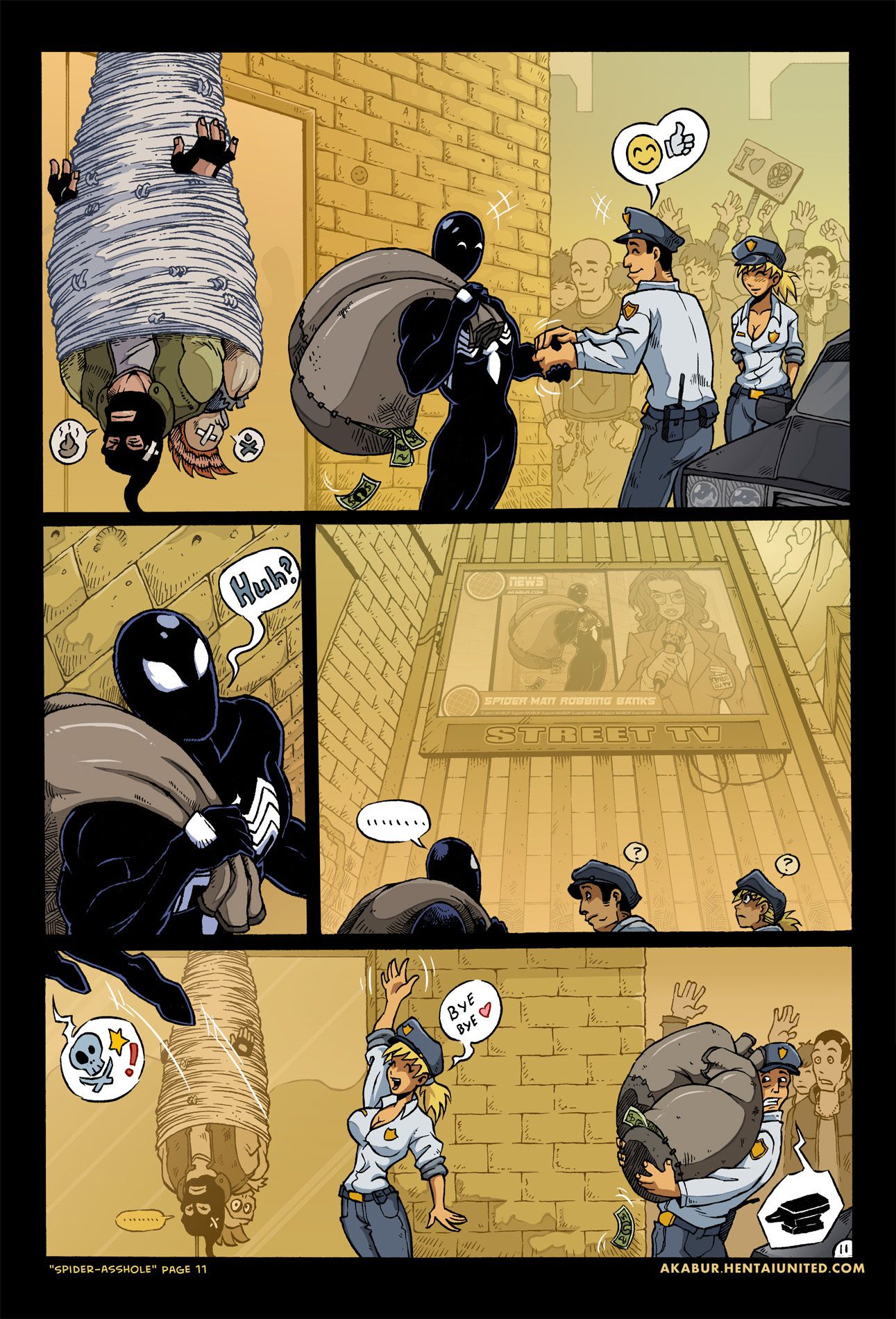Spider-Asshole (Spider-Man) [Akabur] 1 . Spider-Asshole & Gryffindor Points - Chapter 1 (Spider-Man) [Akabur] – page 12