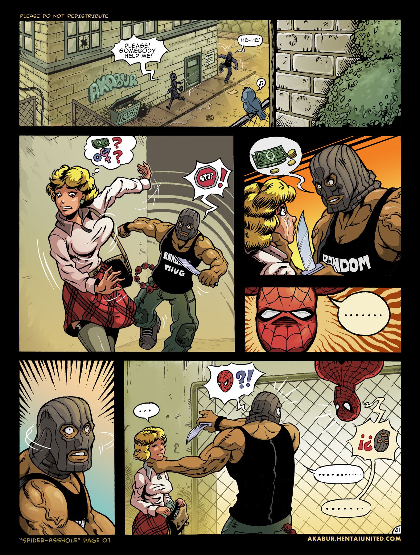 Spider-Asshole (Spider-Man) [Akabur] 1 . Spider-Asshole & Gryffindor Points - Chapter 1 (Spider-Man) [Akabur] – page 2