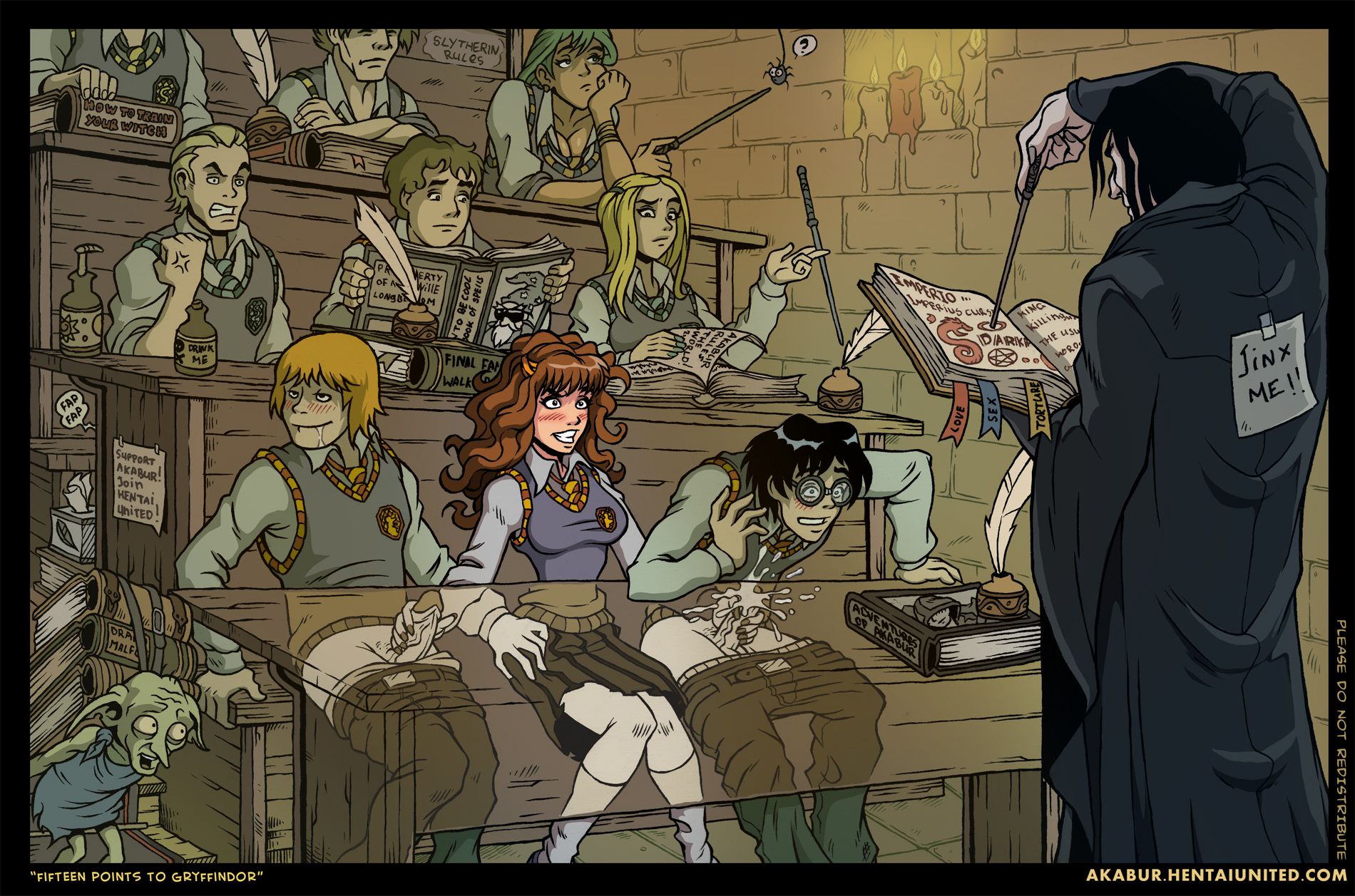 Spider-Asshole (Spider-Man) [Akabur] 1 . Spider-Asshole & Gryffindor Points - Chapter 1 (Spider-Man) [Akabur] – page 32