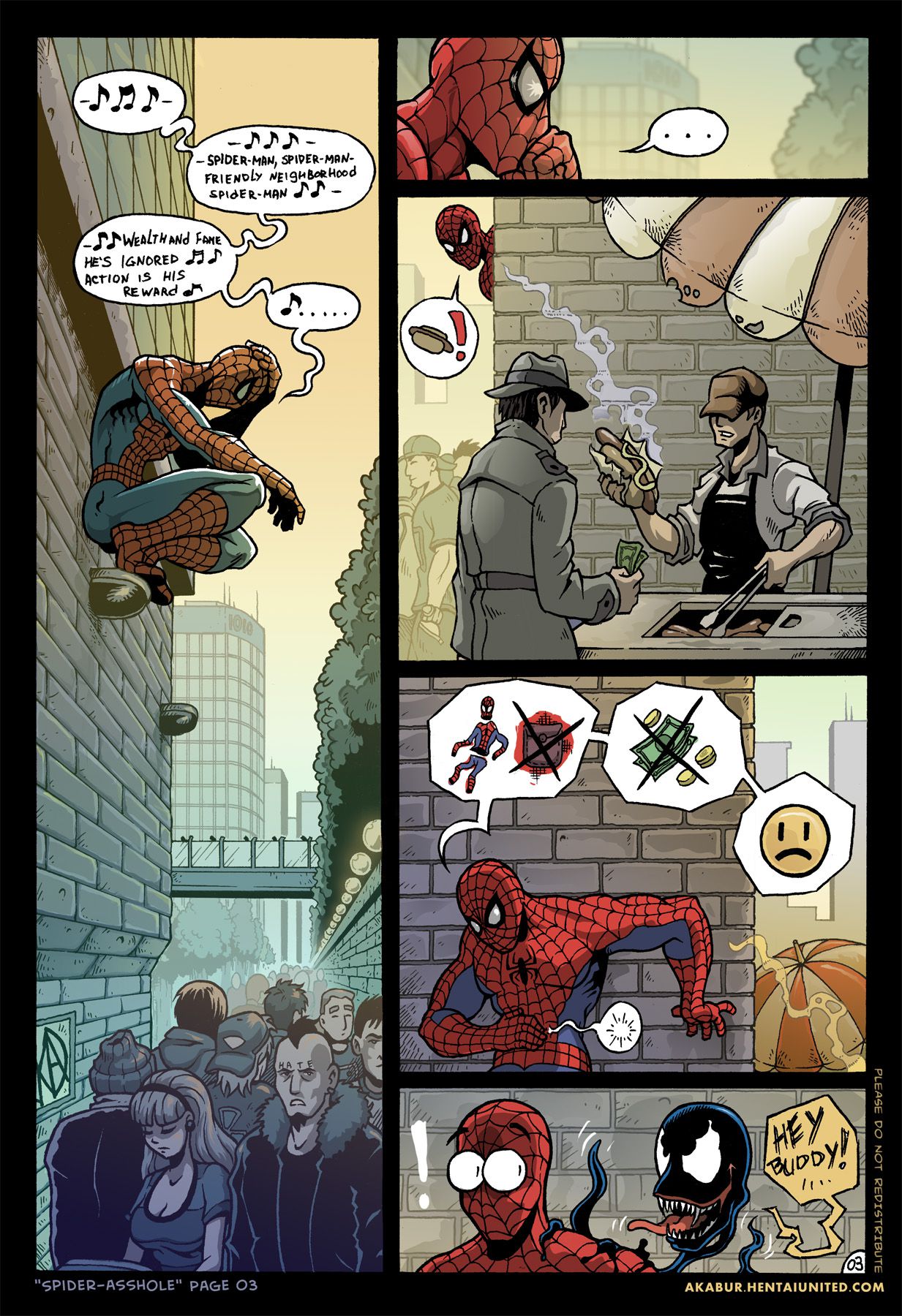 Spider-Asshole (Spider-Man) [Akabur] 1 . Spider-Asshole & Gryffindor Points - Chapter 1 (Spider-Man) [Akabur] – page 4