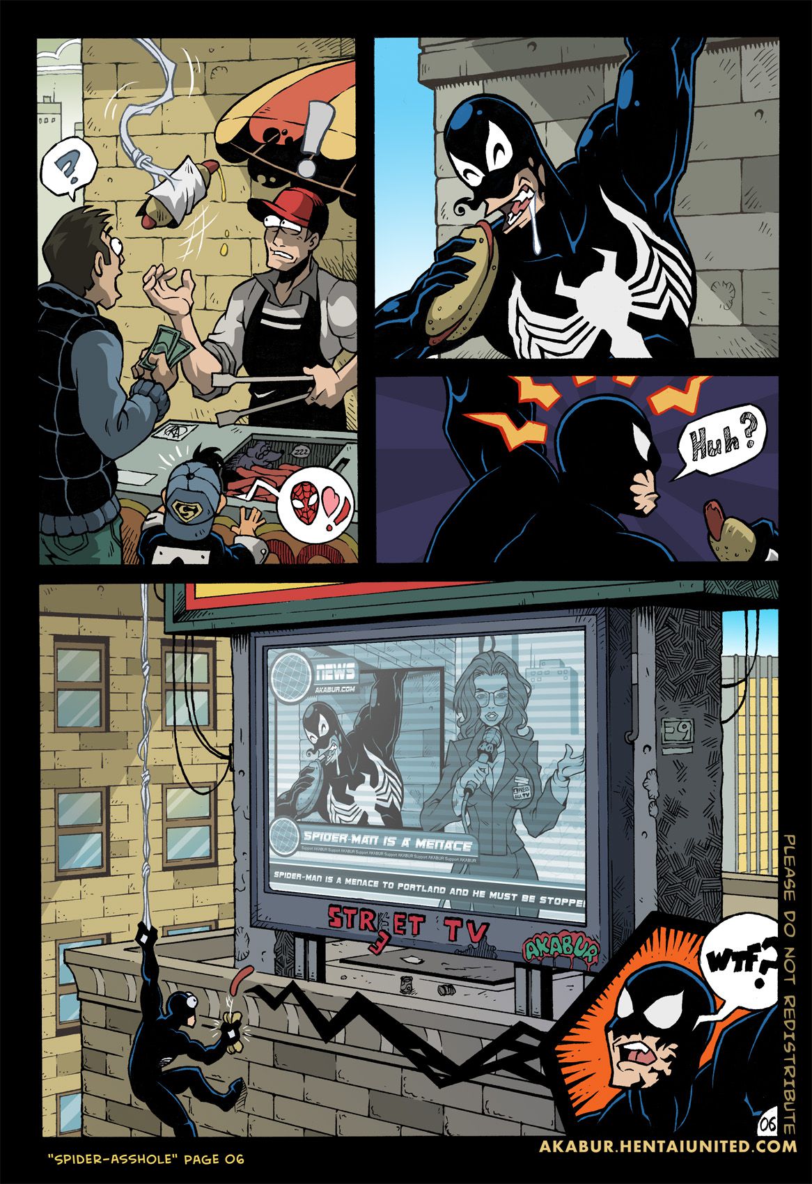 Spider-Asshole (Spider-Man) [Akabur] 1 . Spider-Asshole & Gryffindor Points - Chapter 1 (Spider-Man) [Akabur] – page 7