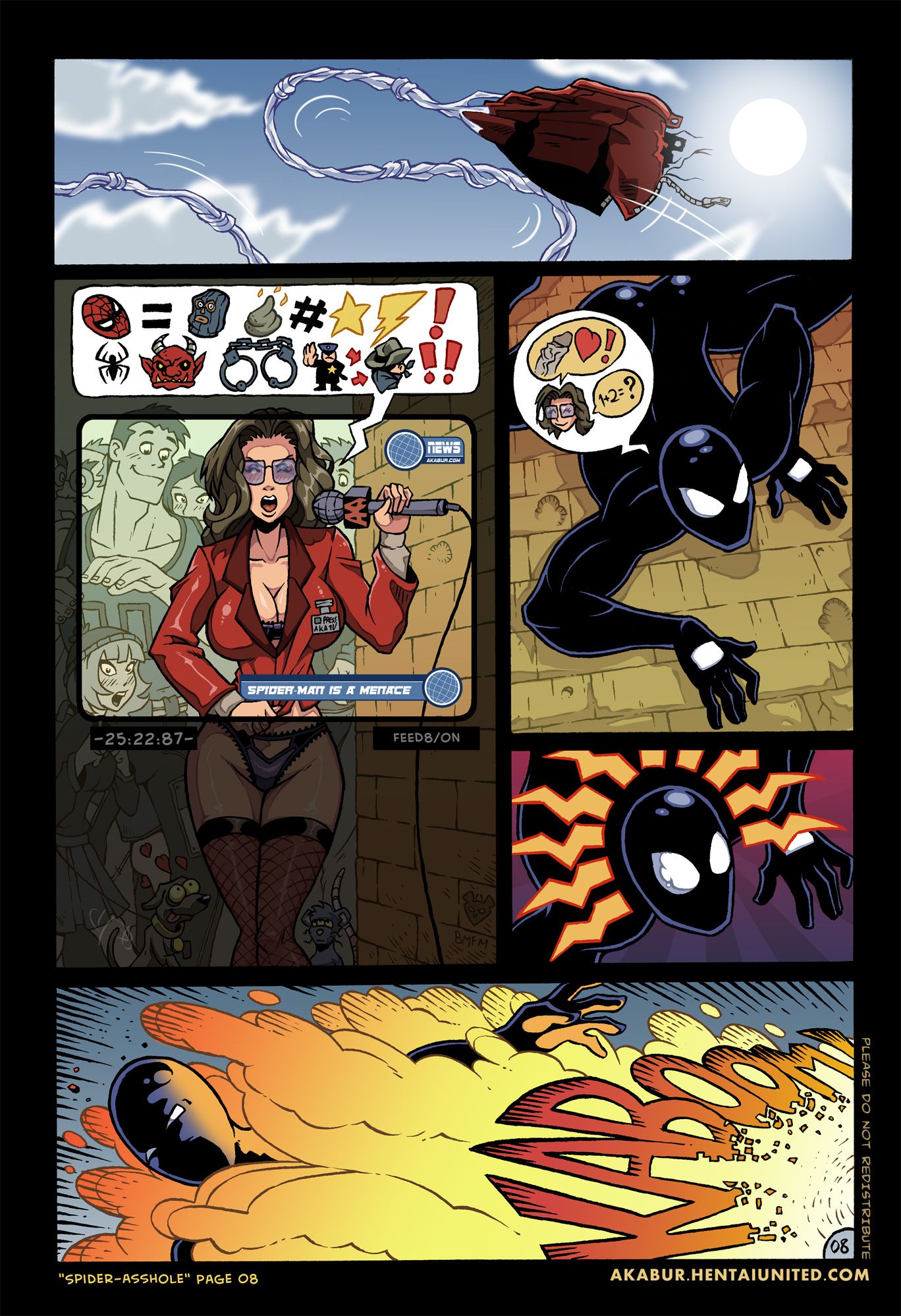 Spider-Asshole (Spider-Man) [Akabur] 1 . Spider-Asshole & Gryffindor Points - Chapter 1 (Spider-Man) [Akabur] – page 9