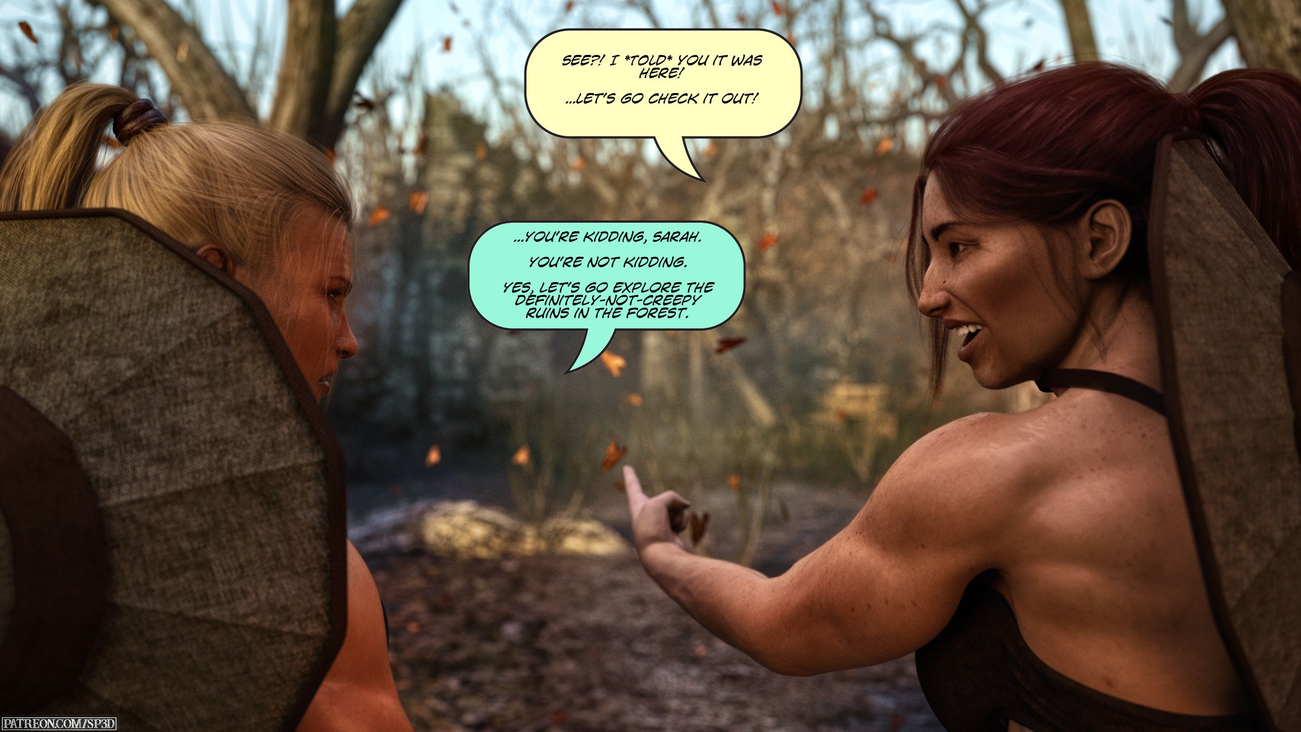 In Deep [SquarePeg3D] 1 . In Deep - Chapter 1 [SquarePeg3D] – page 1