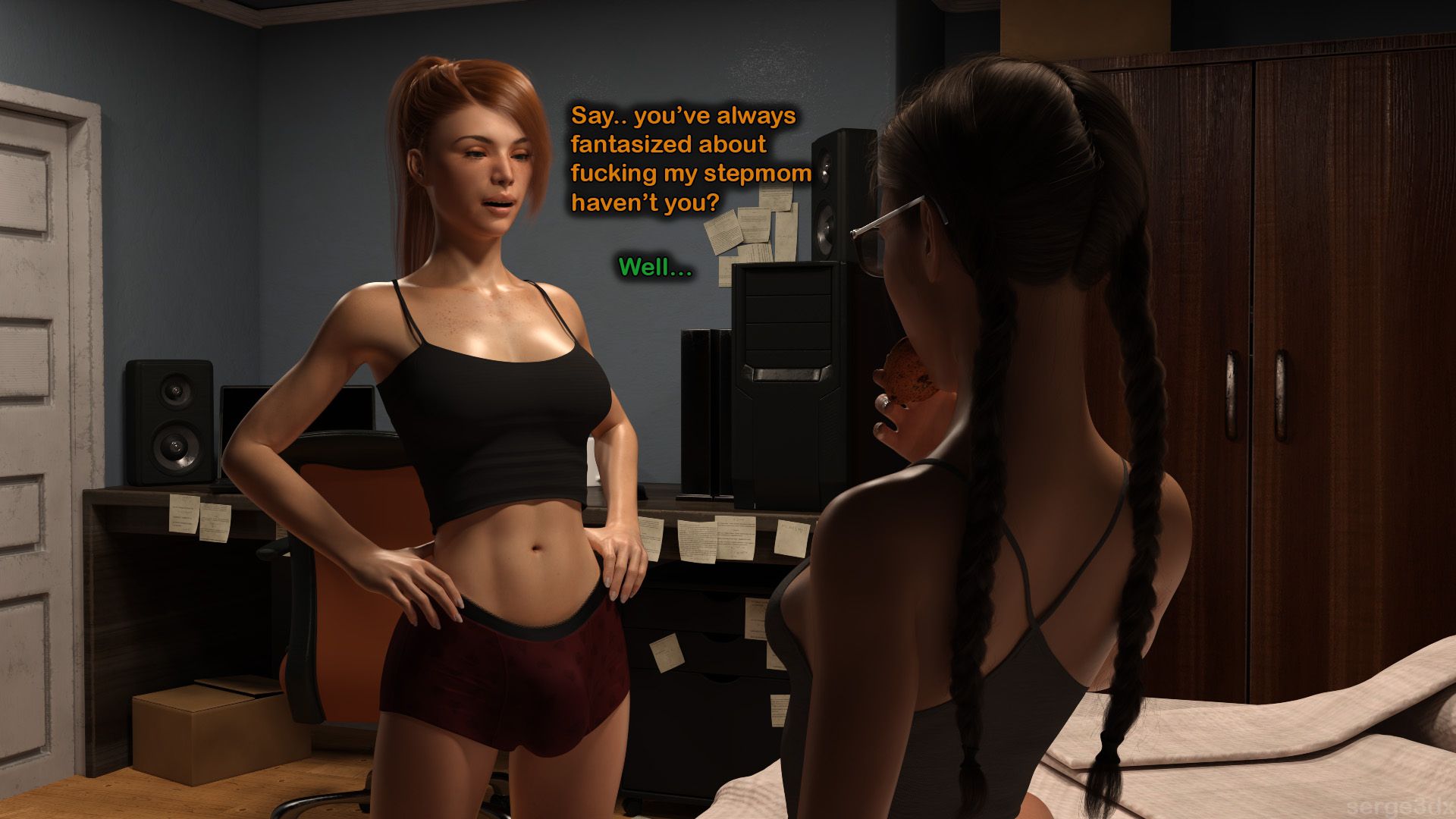 Slumber Party [Serge3DX] 1 . Slumber Party - Chapter 1 [Serge3DX] – page 32