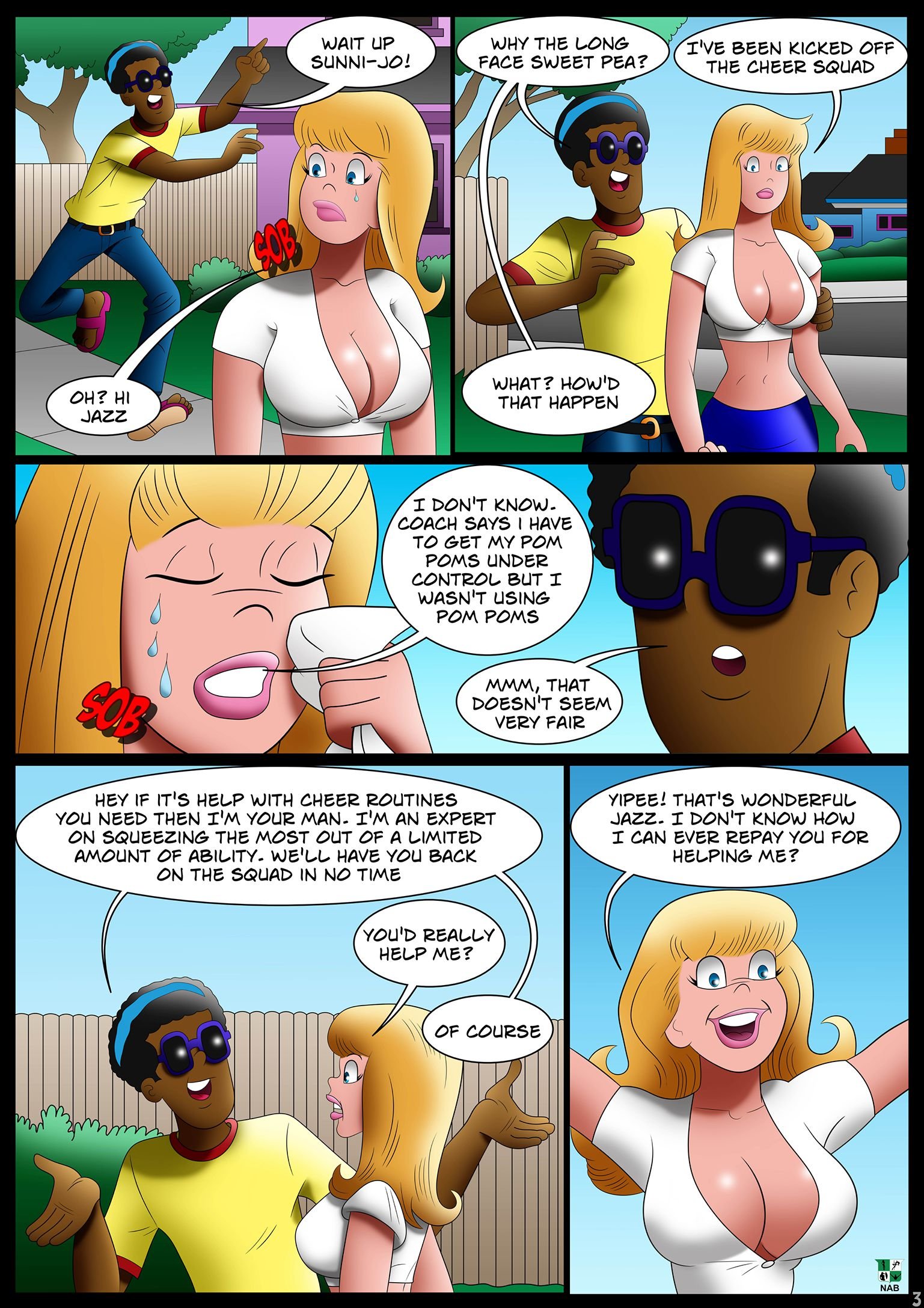 Sunshine’s Pom Poms [Nab] 1 . Sunshine's Pom Poms - Chapter 1 [Nab] – page 3