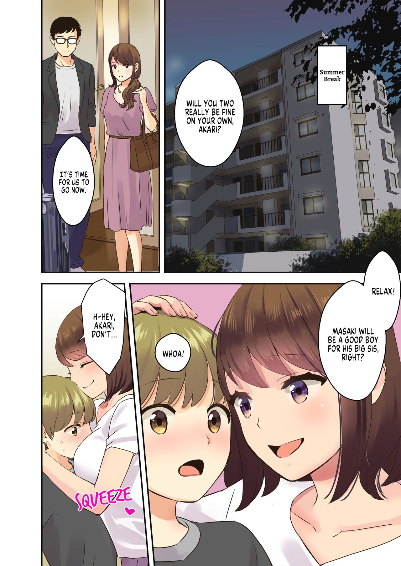 When Dad and Mom Aren’t Home [Oshima Aki] 1 . When Dad and Mom Aren't Home - Chapter 1 [Oshima Aki] – page 2