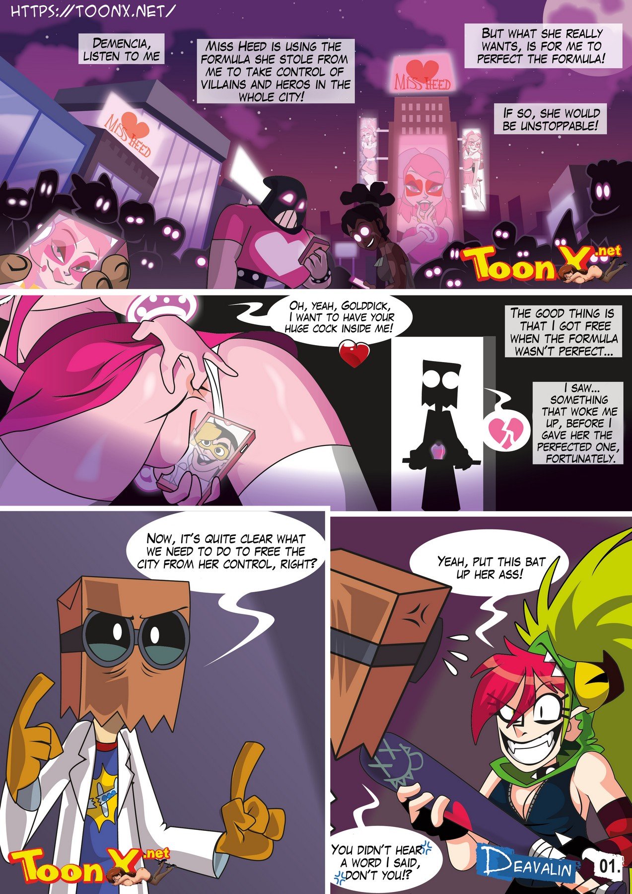 Miss Heed (Villainous) [Deavalin] 1 . Miss Heed - Chapter 1 (Villainous) [Deavalin] – page 2