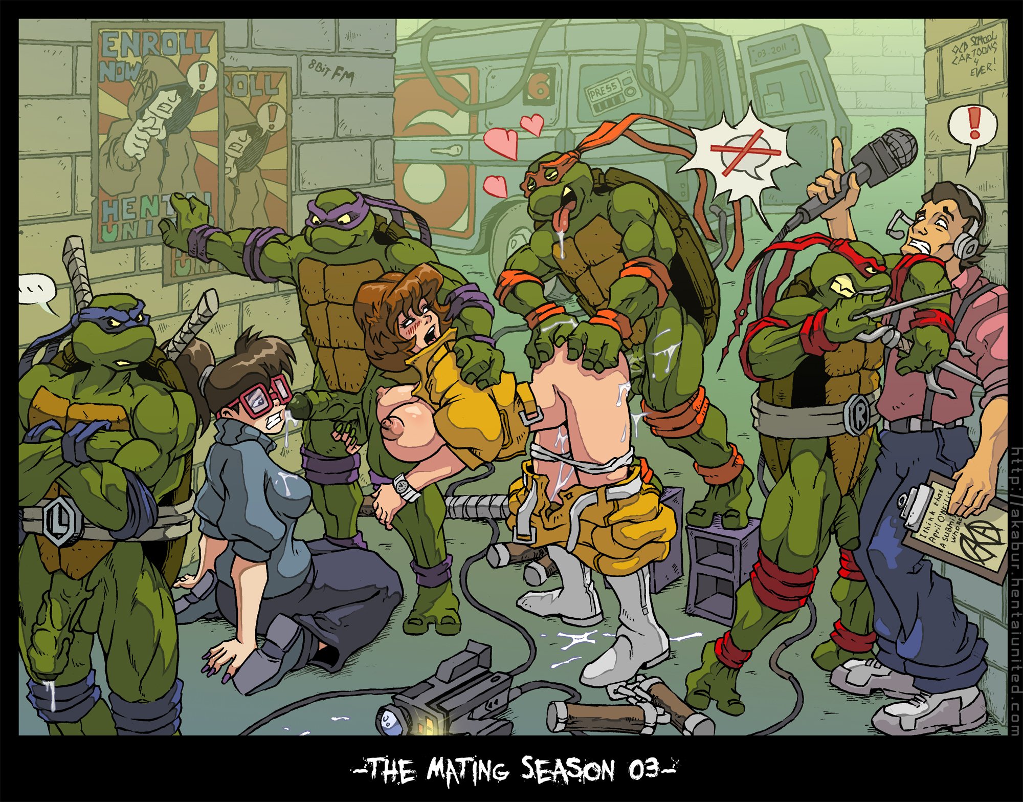 The Mating Season (Teenage Mutant Ninja Turtles) [Akabur] 1 . The Mating Season - Chapter 1 (Teenage Mutant Ninja Turtles) [Akabur] – page 1
