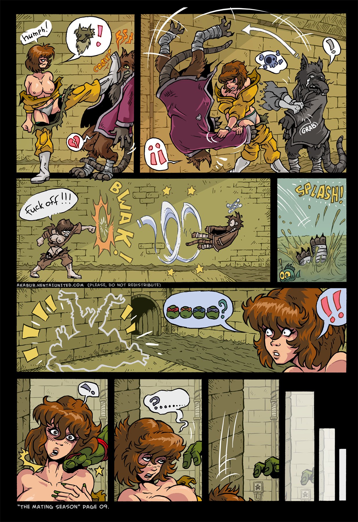 The Mating Season (Teenage Mutant Ninja Turtles) [Akabur] 1 . The Mating Season - Chapter 1 (Teenage Mutant Ninja Turtles) [Akabur] – page 11