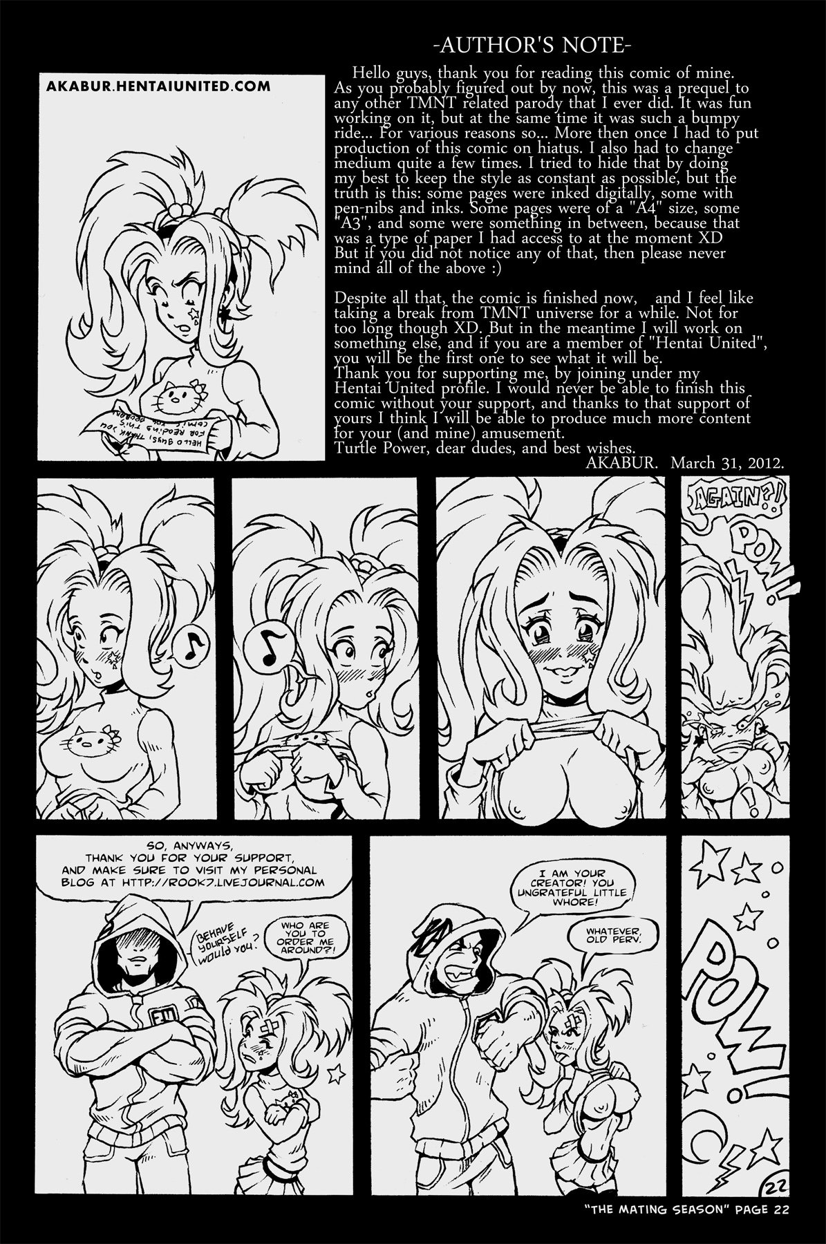 The Mating Season (Teenage Mutant Ninja Turtles) [Akabur] 1 . The Mating Season - Chapter 1 (Teenage Mutant Ninja Turtles) [Akabur] – page 24