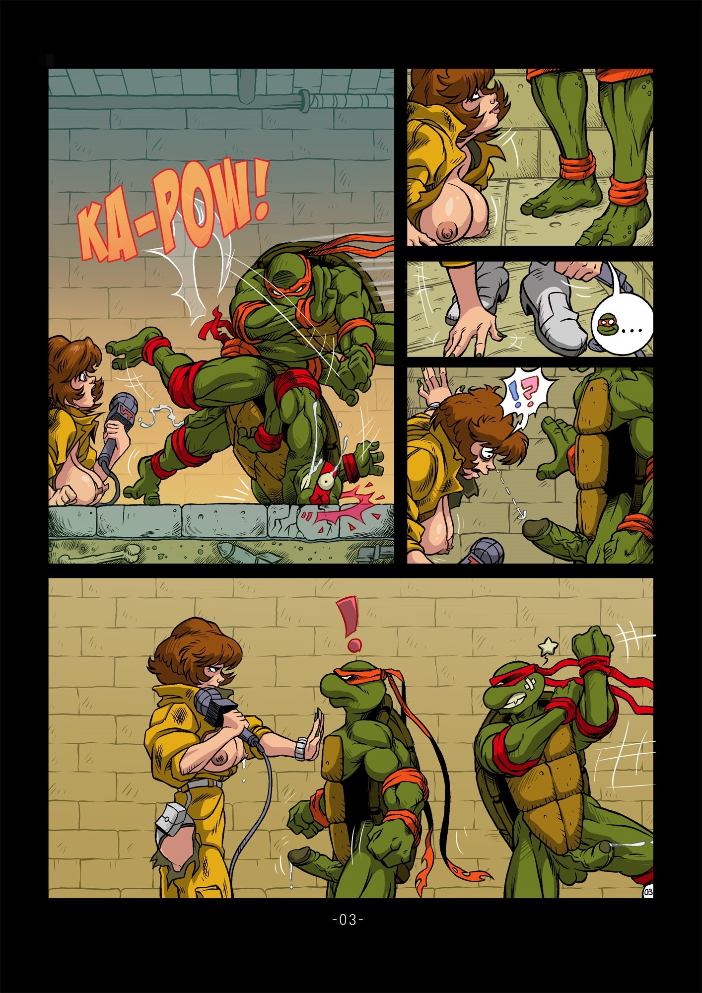 The Mating Season (Teenage Mutant Ninja Turtles) [Akabur] 1 . The Mating Season - Chapter 1 (Teenage Mutant Ninja Turtles) [Akabur] – page 5