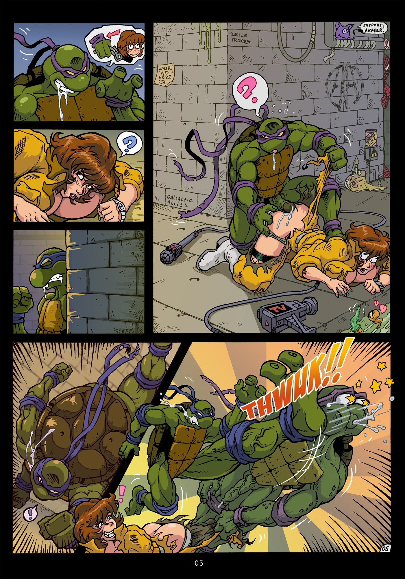 The Mating Season (Teenage Mutant Ninja Turtles) [Akabur] 1 . The Mating Season - Chapter 1 (Teenage Mutant Ninja Turtles) [Akabur] – page 7