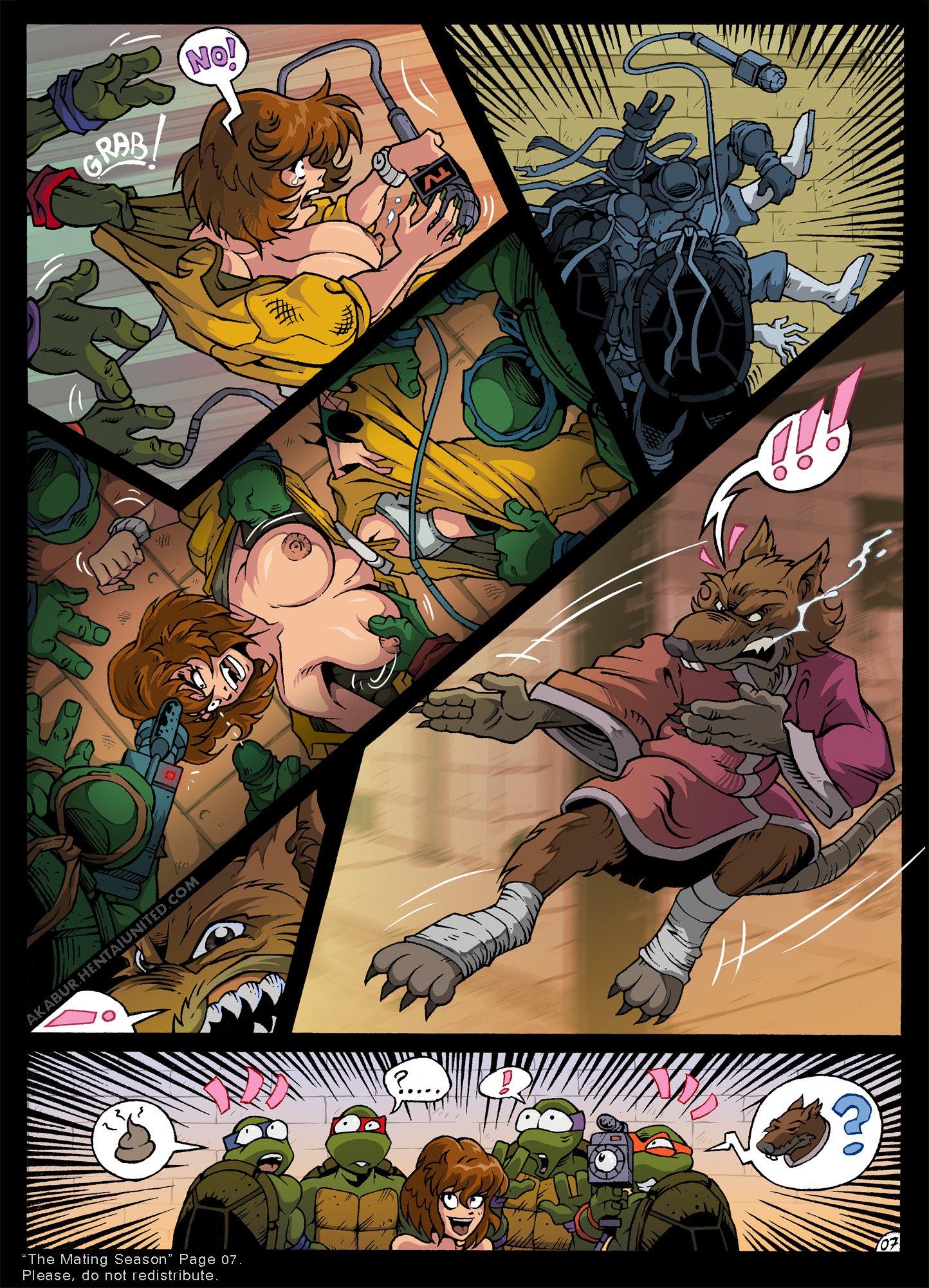 The Mating Season (Teenage Mutant Ninja Turtles) [Akabur] 1 . The Mating Season - Chapter 1 (Teenage Mutant Ninja Turtles) [Akabur] – page 9