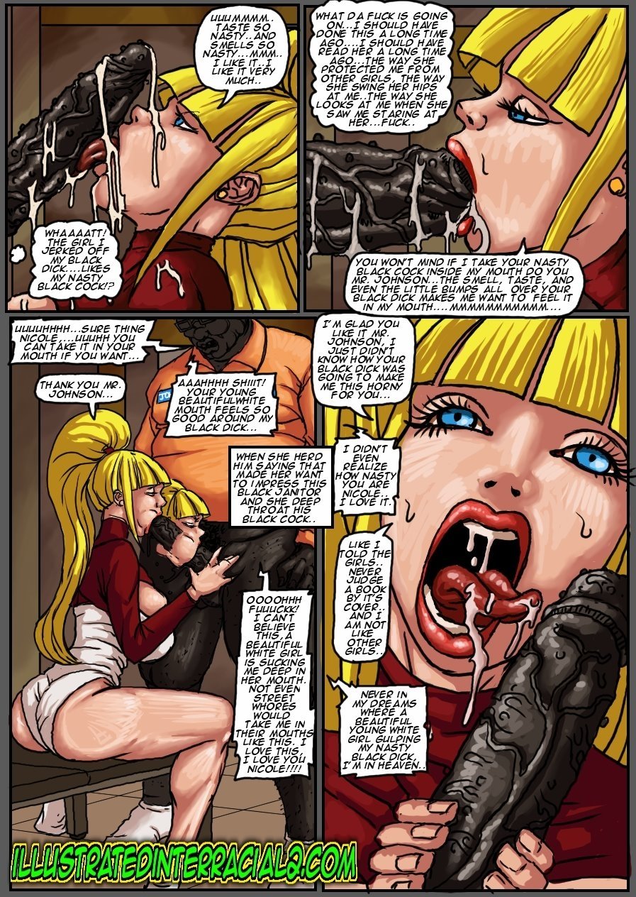 Janitor’s Luck [IllustratedInterracial] 1 . Janitor's Luck - Chapter 1 [IllustratedInterracial] – page 14