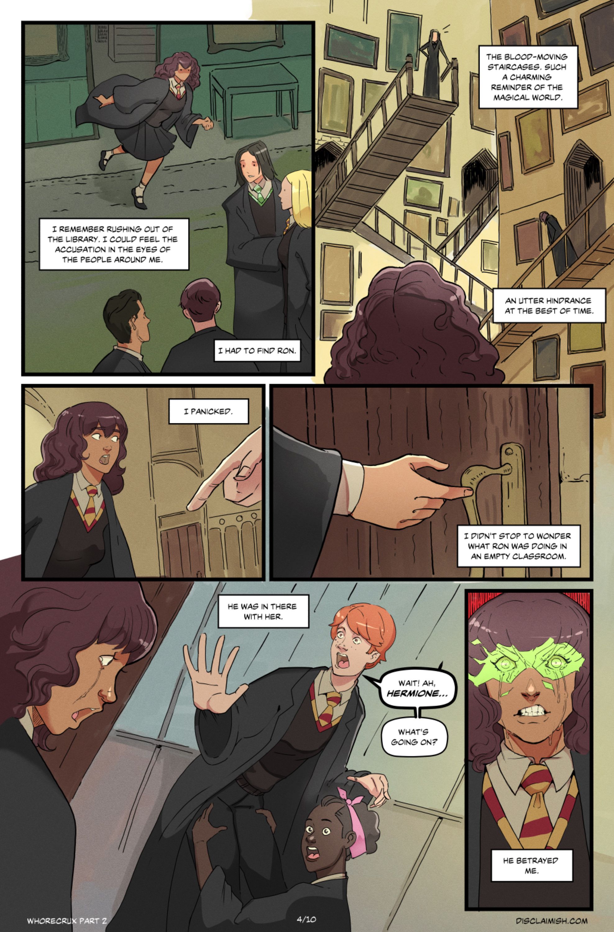 Hermione Granger And The Whorecrux (Harry Potter) [Disclaimer] 2 . Hermione Granger And The Whorecrux  - Chapter 2 (Harry Potter) [Disclaimer] – page 5