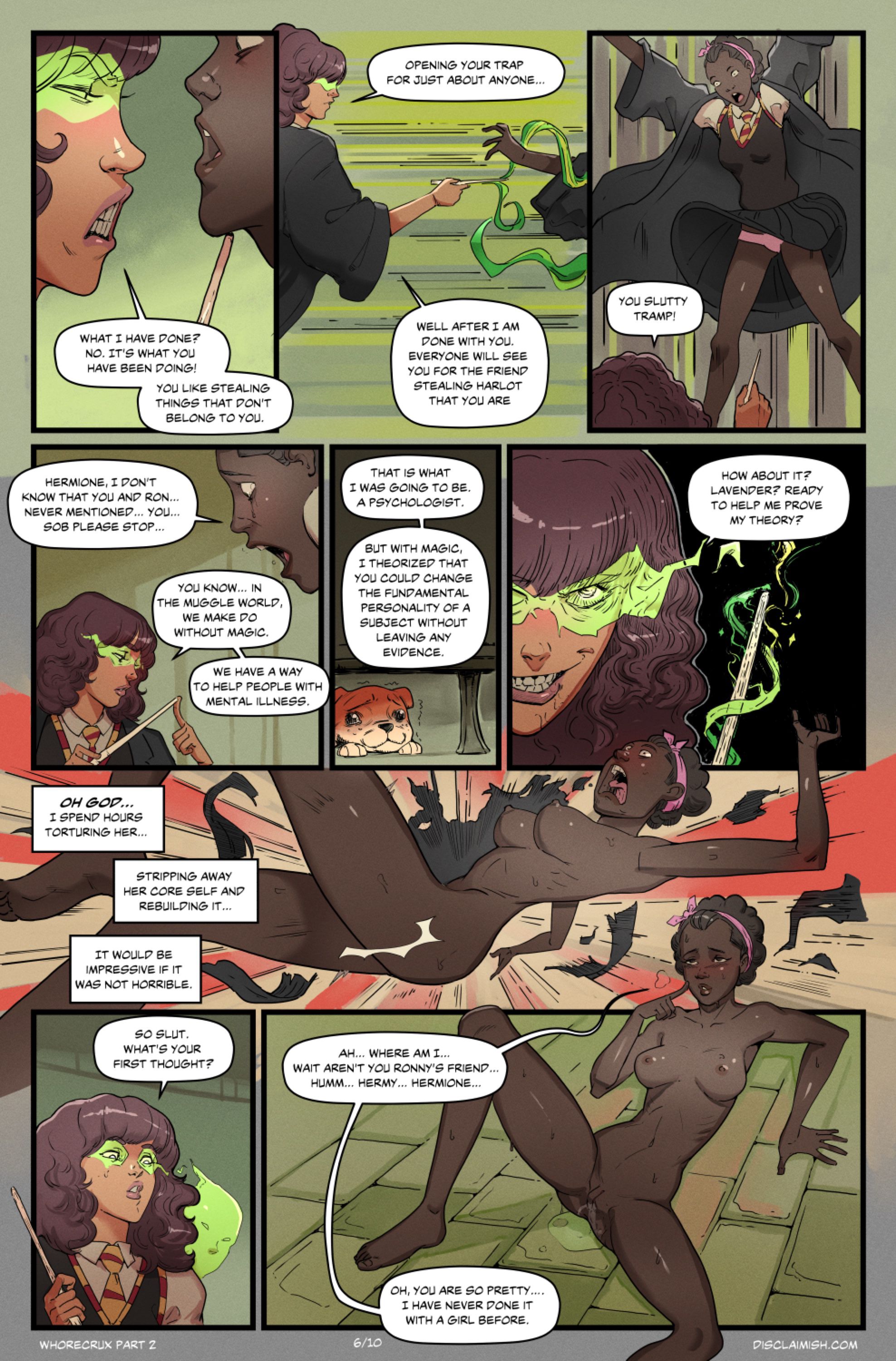 Hermione Granger And The Whorecrux (Harry Potter) [Disclaimer] 2 . Hermione Granger And The Whorecrux  - Chapter 2 (Harry Potter) [Disclaimer] – page 7