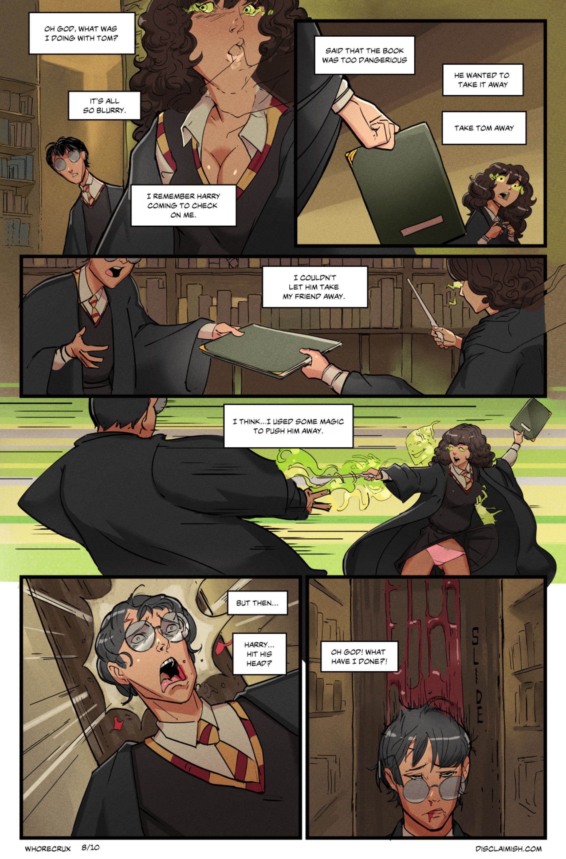 Hermione Granger And The Whorecrux (Harry Potter) [Disclaimer] 1 . Hermione Granger And The Whorecrux - Chapter 1 (Harry Potter) [Disclaimer] – page 10