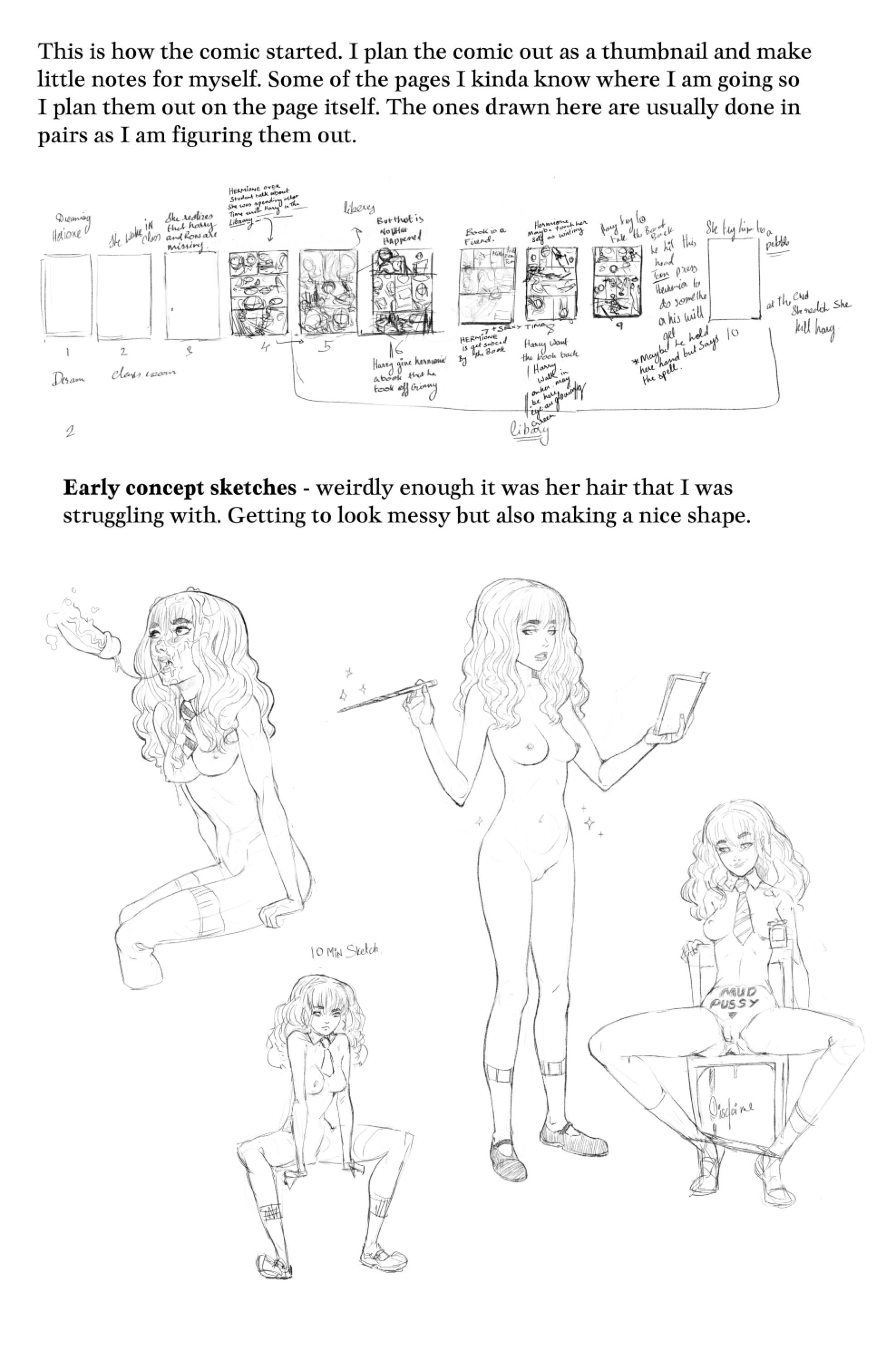 Hermione Granger And The Whorecrux (Harry Potter) [Disclaimer] 1 . Hermione Granger And The Whorecrux - Chapter 1 (Harry Potter) [Disclaimer] – page 14