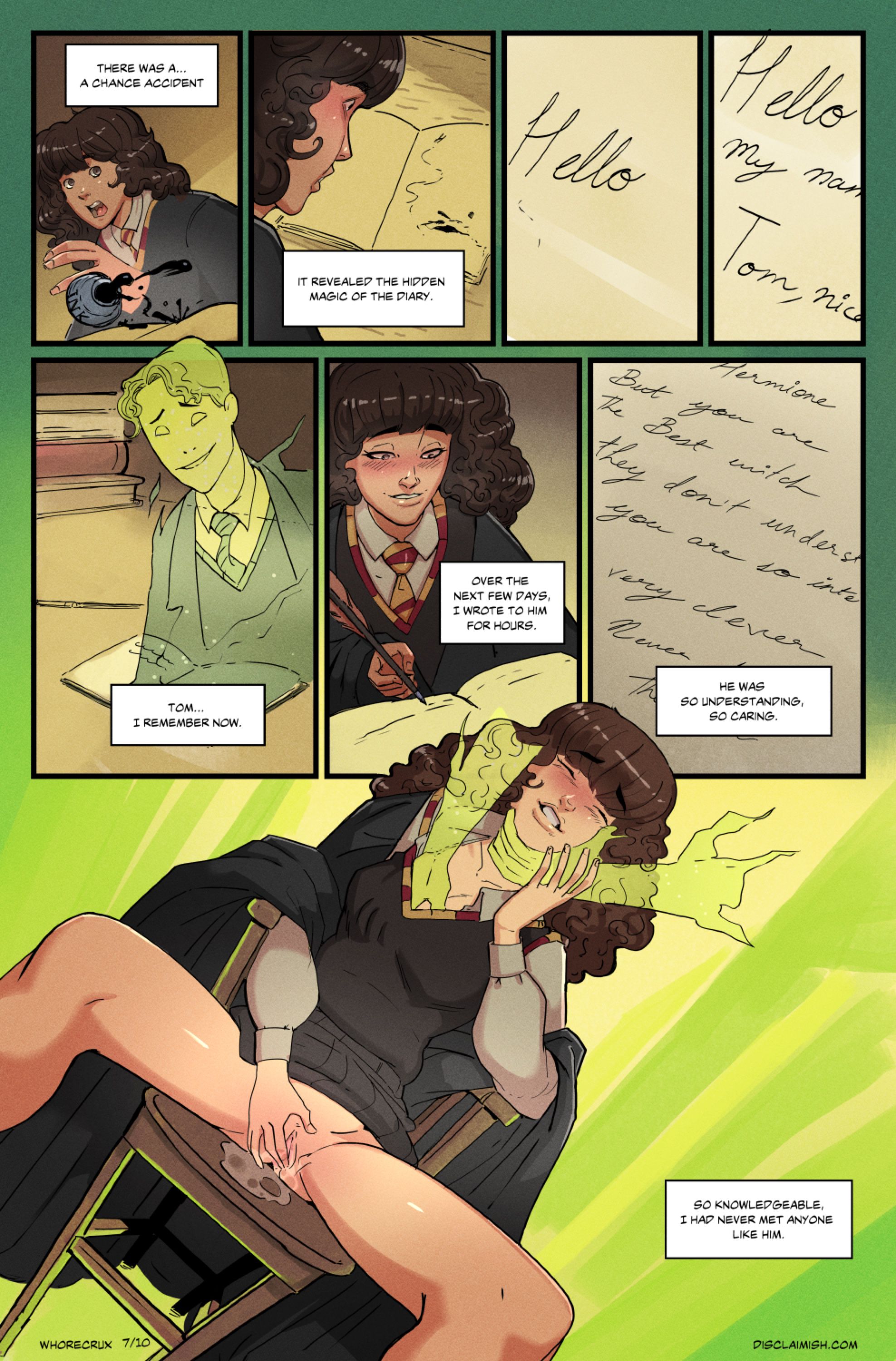 Hermione Granger And The Whorecrux (Harry Potter) [Disclaimer] 1 . Hermione Granger And The Whorecrux - Chapter 1 (Harry Potter) [Disclaimer] – page 9