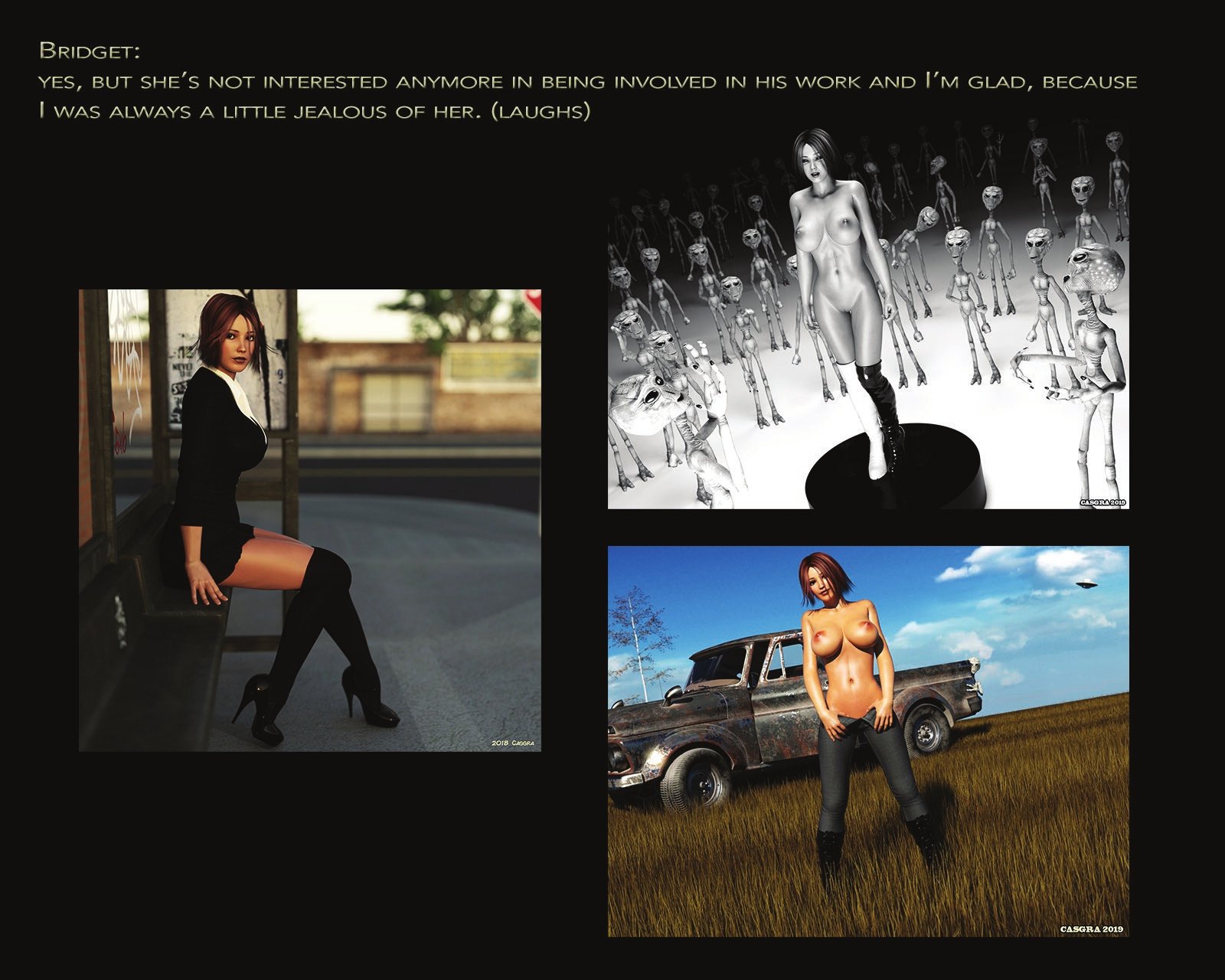 A Stranger in my Pond [Casgra] 0 .  Interview With Bridget - Bonus [Casgra] – page 6