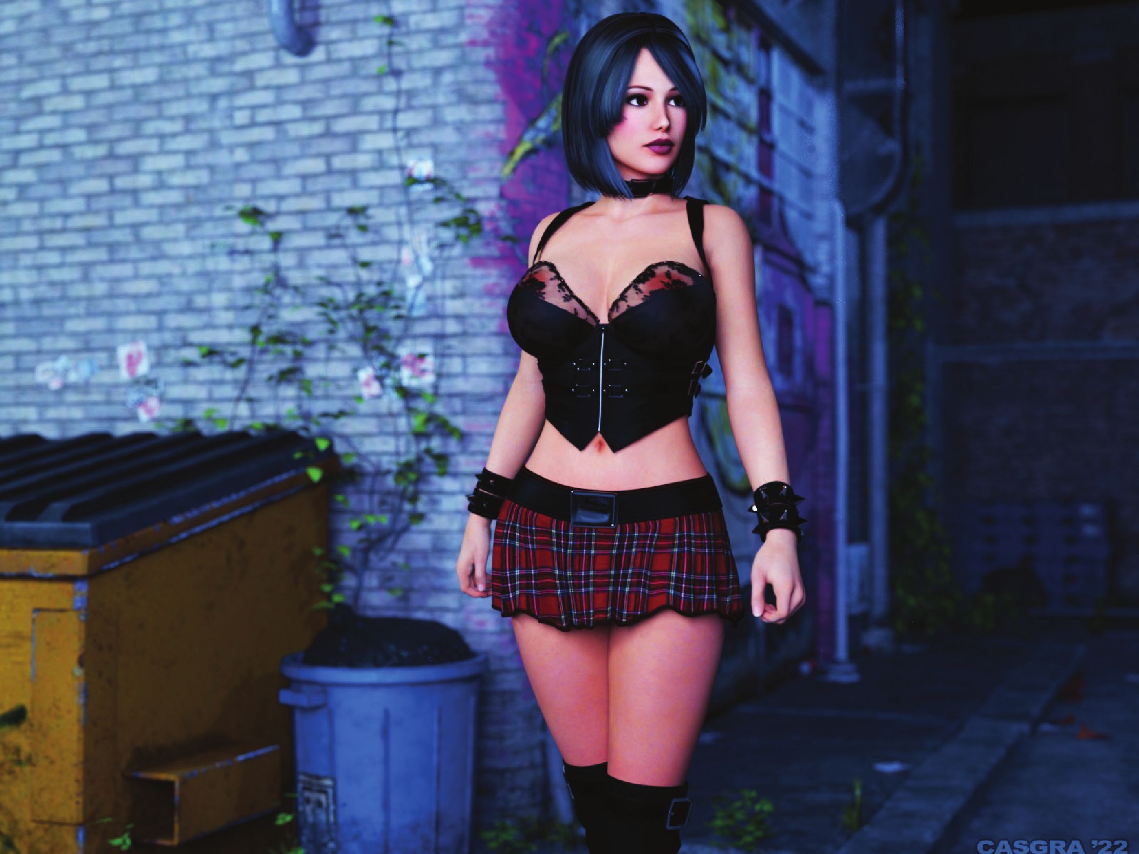 Dark Alley Lover [Casgra] 3.2 . Dark Alley Lover - Textless - Chapter 3 [Casgra] – page 12