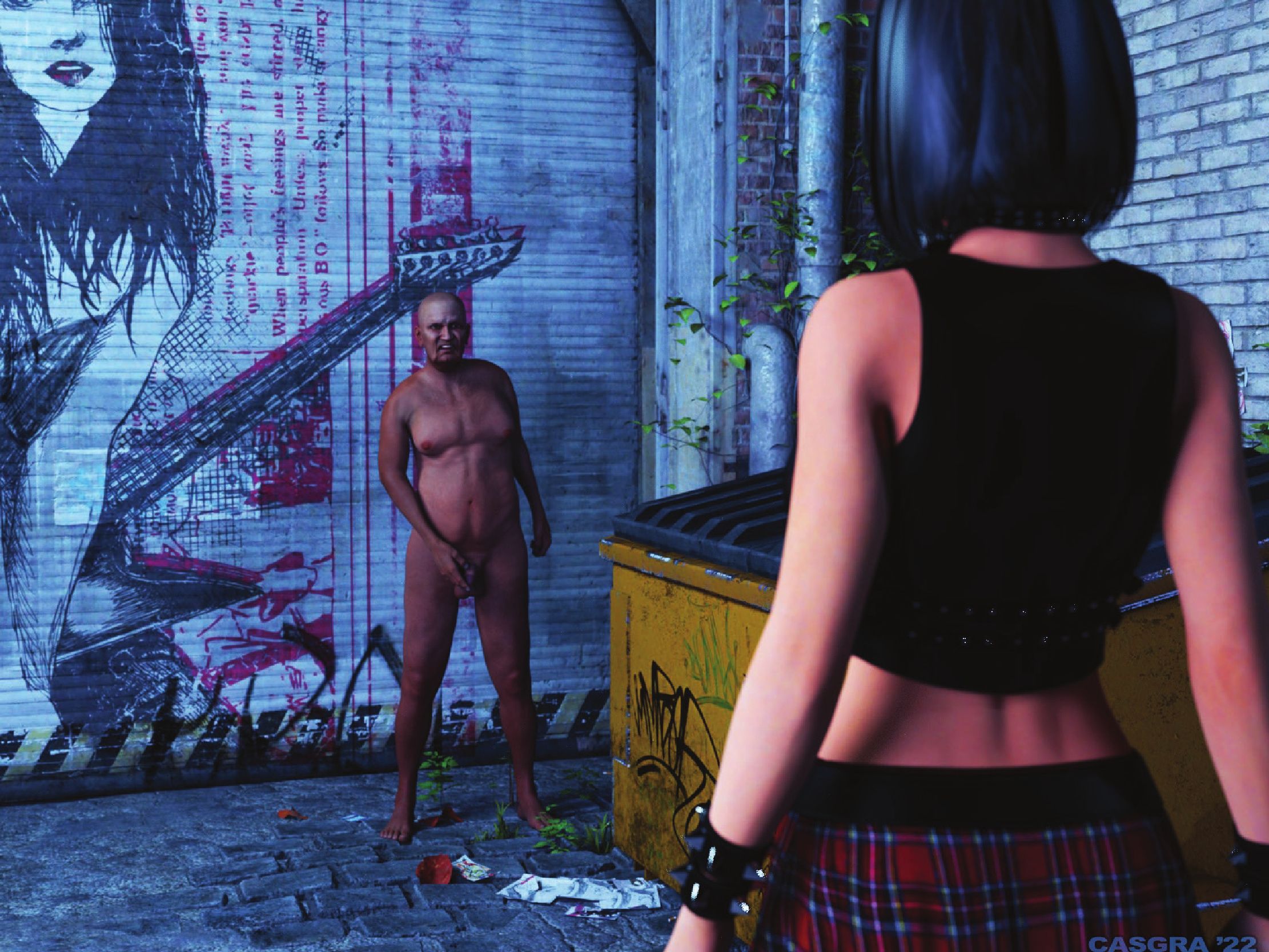 Dark Alley Lover [Casgra] 3.2 . Dark Alley Lover - Textless - Chapter 3 [Casgra] – page 15