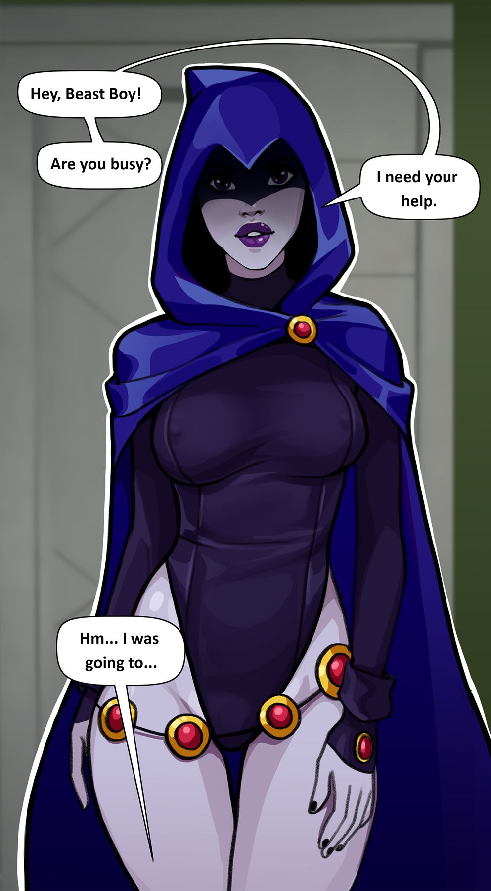 Raven and Beast Boy (Teen Titans) [Olena Minko] 1.5 . Raven and Beast Boy - Chapter 1 (Teen Titans) [Olena Minko] – page 11