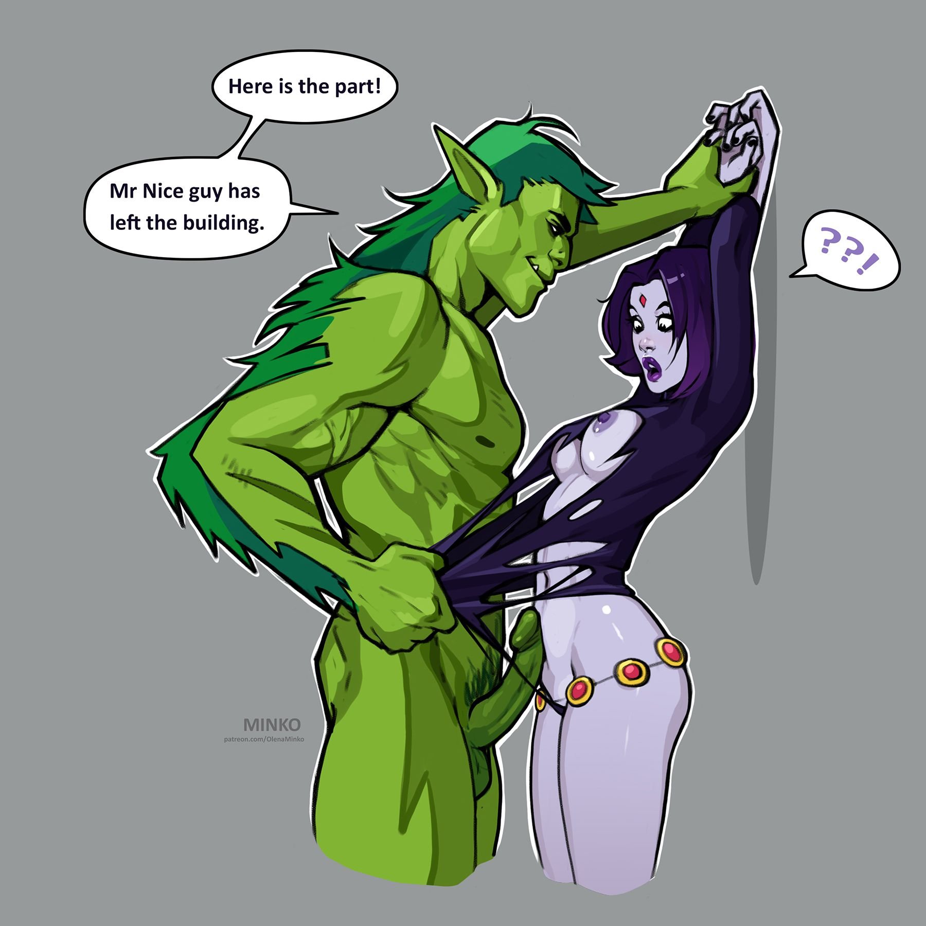 Raven and Beast Boy (Teen Titans) [Olena Minko] 1.5 . Raven and Beast Boy - Chapter 1 (Teen Titans) [Olena Minko] – page 3