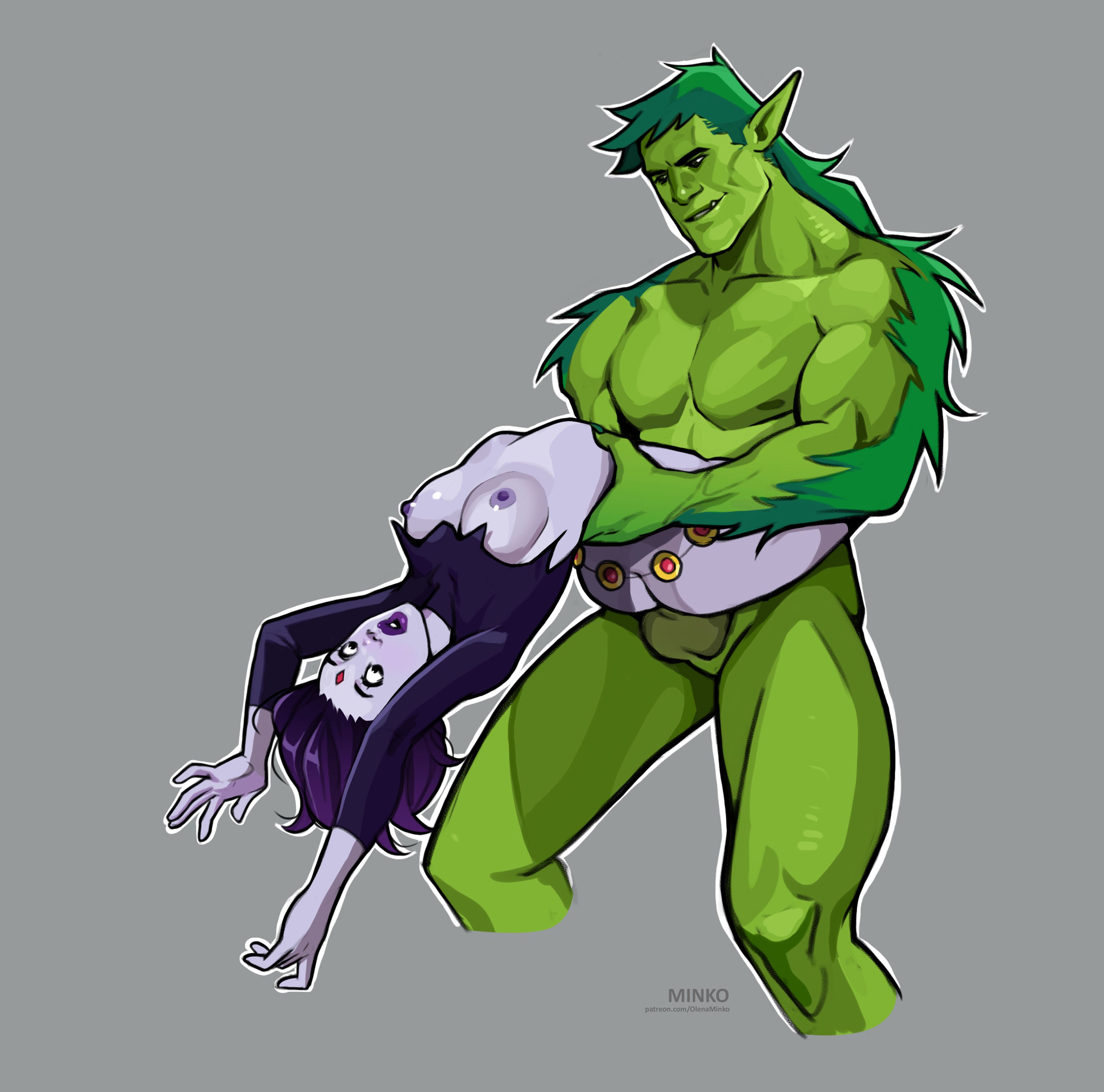 Raven and Beast Boy (Teen Titans) [Olena Minko] 1.5 . Raven and Beast Boy - Chapter 1 (Teen Titans) [Olena Minko] – page 4