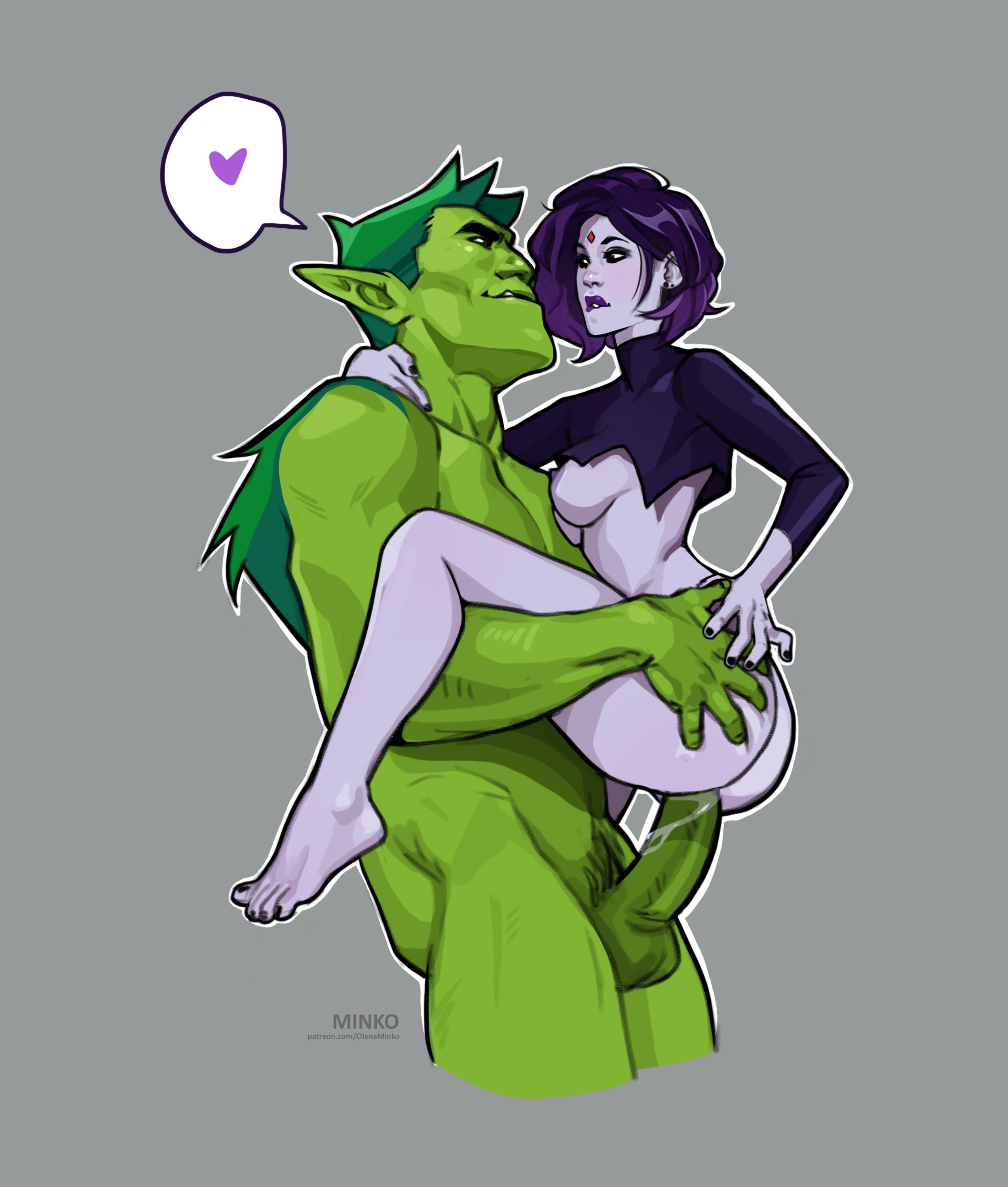 Raven and Beast Boy (Teen Titans) [Olena Minko] 1.5 . Raven and Beast Boy - Chapter 1 (Teen Titans) [Olena Minko] – page 5