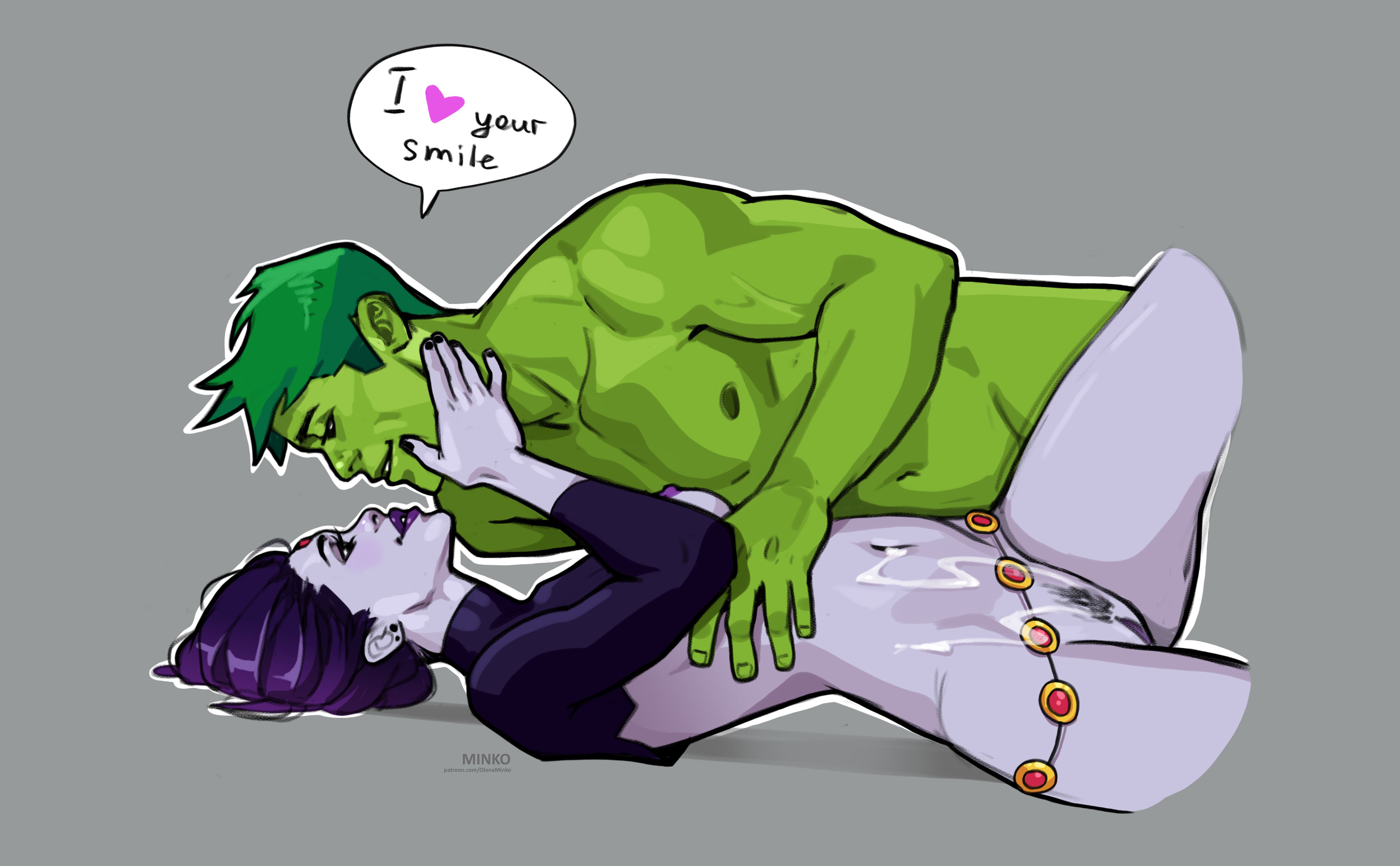 Raven and Beast Boy (Teen Titans) [Olena Minko] 1.5 . Raven and Beast Boy - Chapter 1 (Teen Titans) [Olena Minko] – page 7