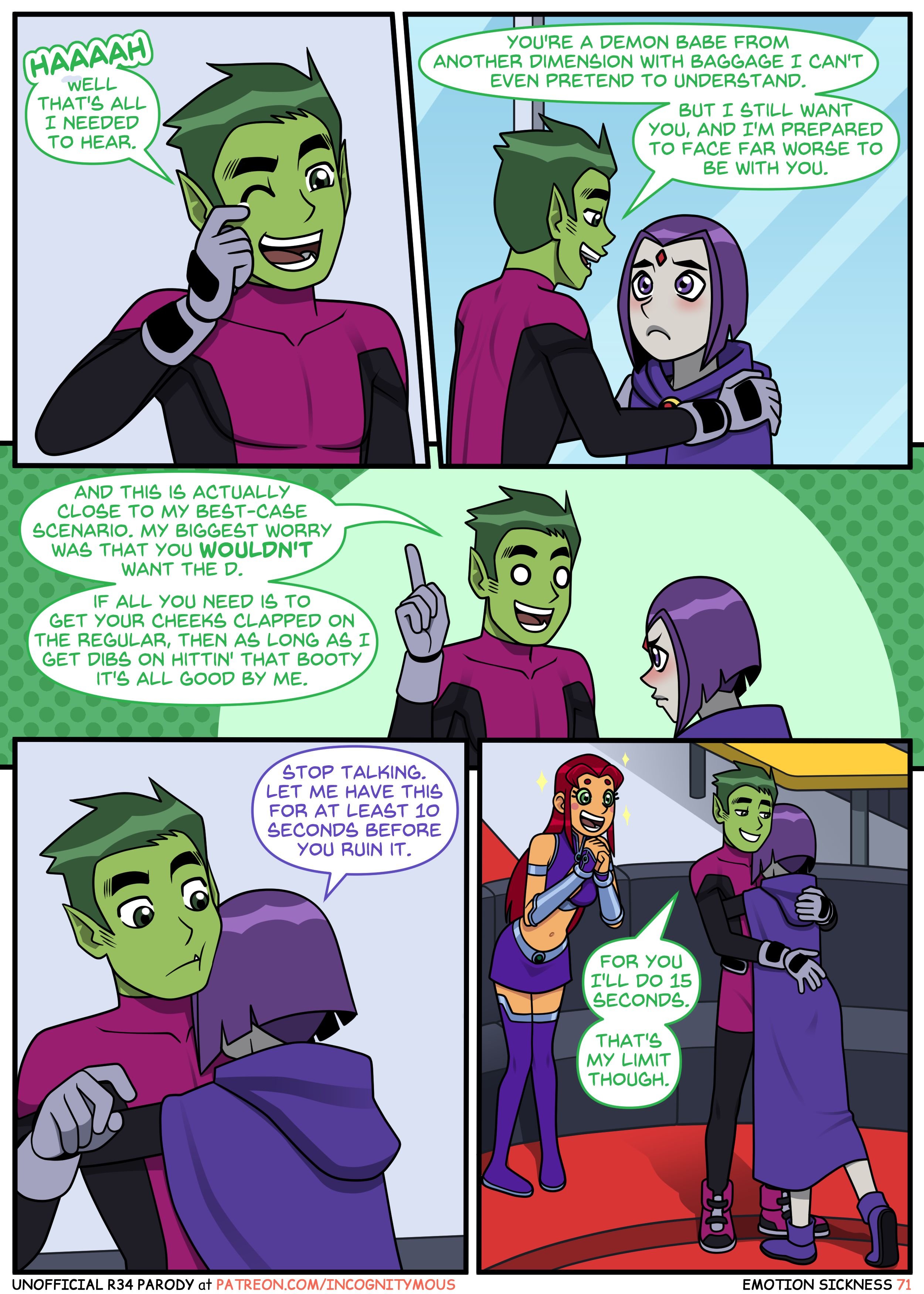 Emotional Sickness (Teen Titans) [Incognitymous] 2 . Emotional Sickness - Chapter 2 (Teen Titans) [Incognitymous] – page 15