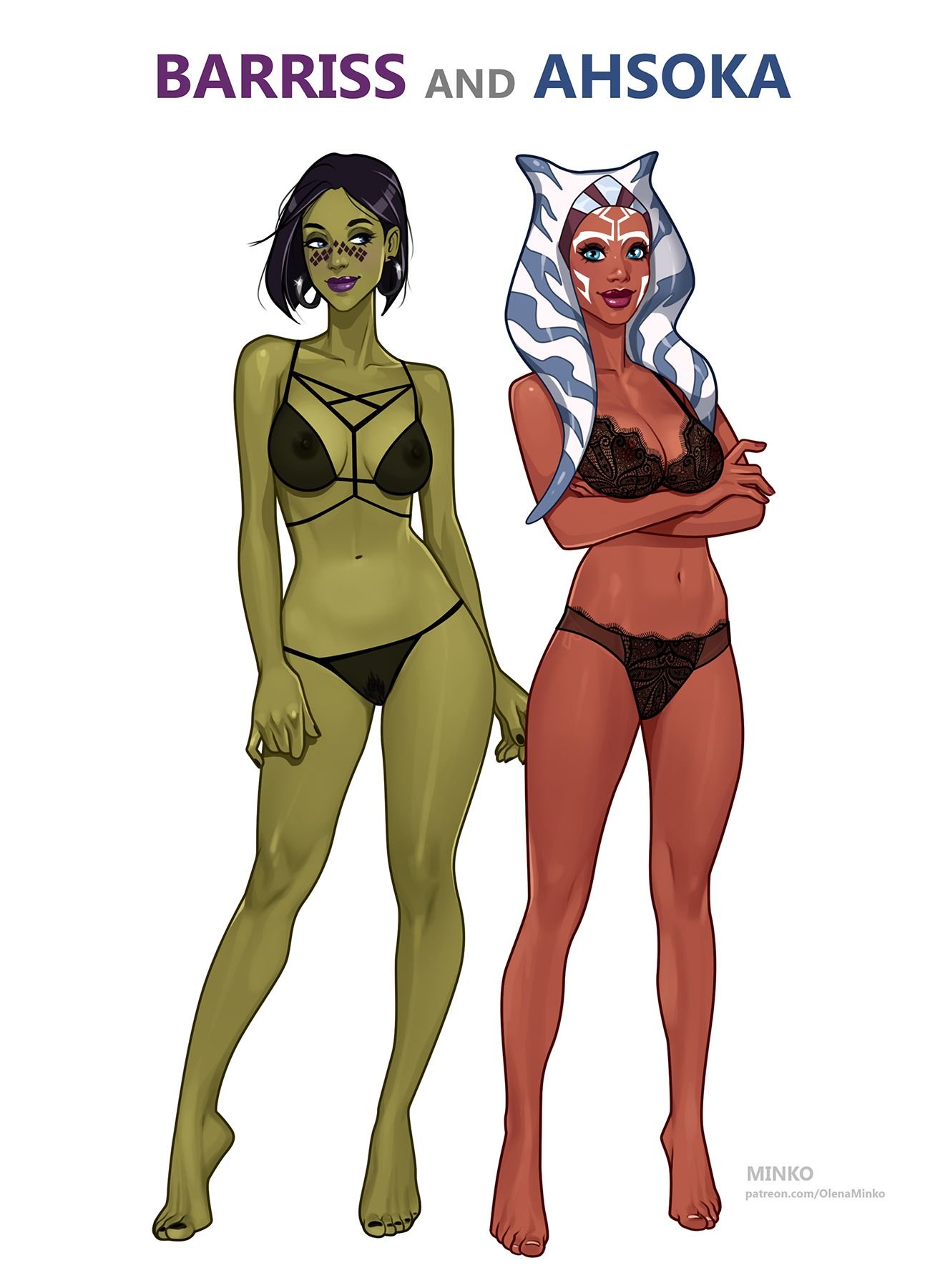 Barriss and Ahsoka (Star Wars) [Olena Minko] 1 . Barriss and Ahsoka - Chapter 1 (Star Wars) [Olena Minko] – page 11