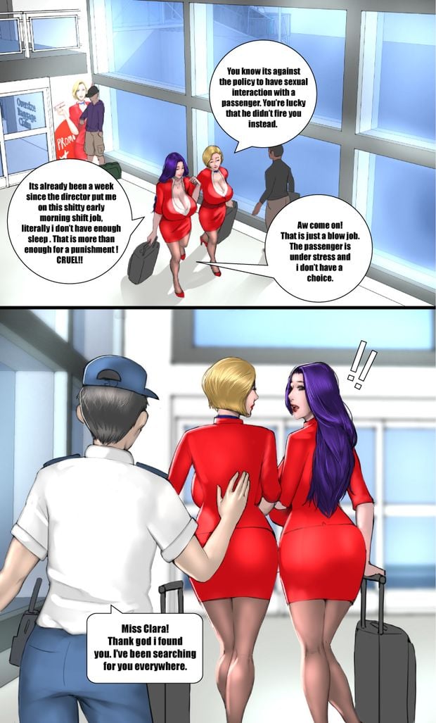 MILF Airline [Scarlett Ann] 1 . MILF Airline - Chapter 1 [Scarlett Ann] – page 12