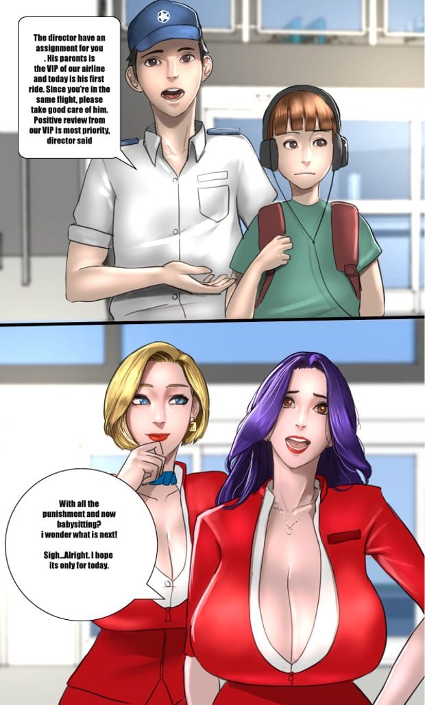 MILF Airline [Scarlett Ann] 1 . MILF Airline - Chapter 1 [Scarlett Ann] – page 13