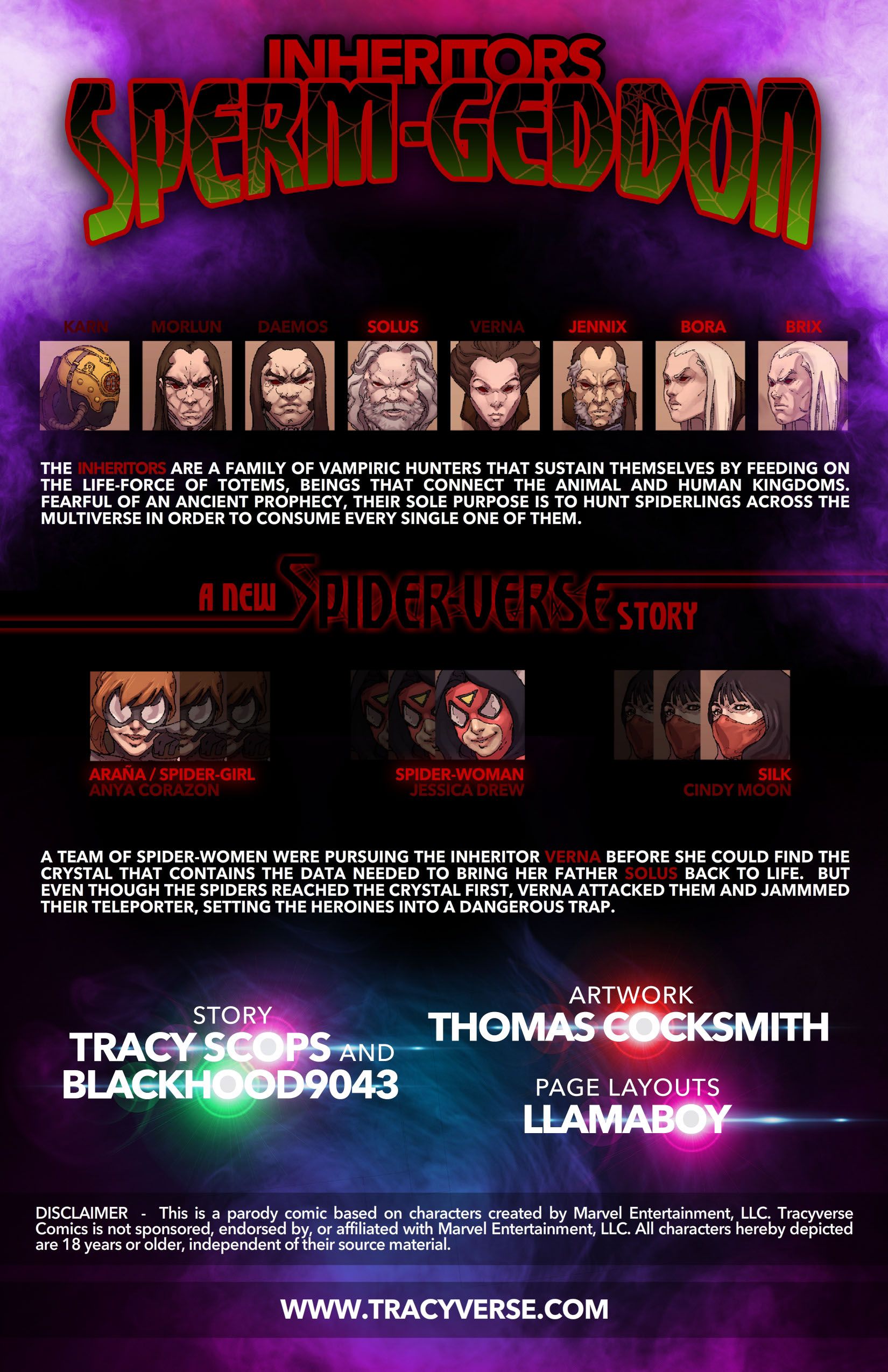 Inheritors – Sperm-Geddon [Tracy Scops] 1 . Inheritors - Sperm-Geddon - Chapter 1 [Tracy Scops] – page 2