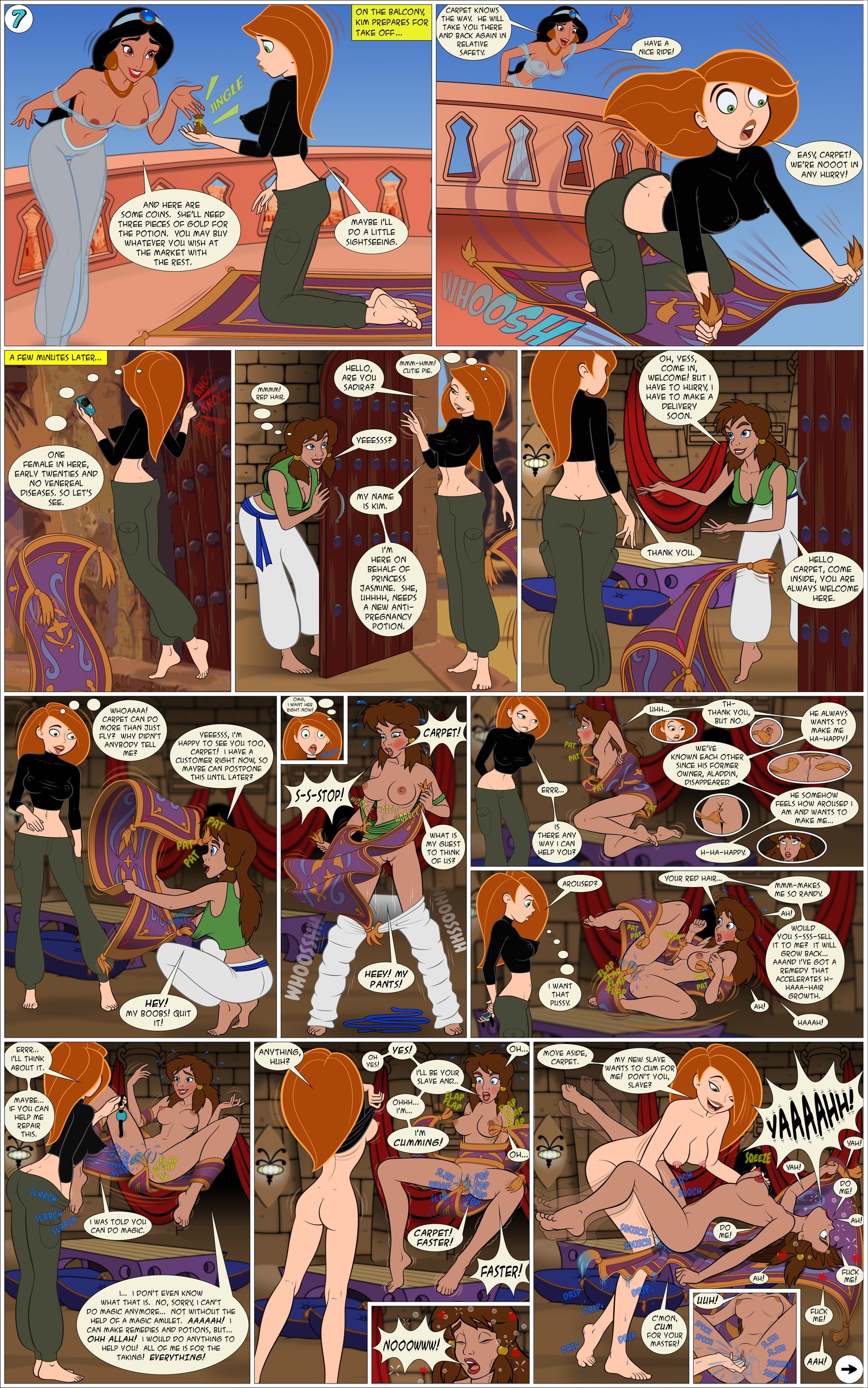 KP’s Last Mission (Kim Possible) [Gagala] 1 . KP's Last Mission - Chapter 1 (Kim Possible) [Gagala] – page 8