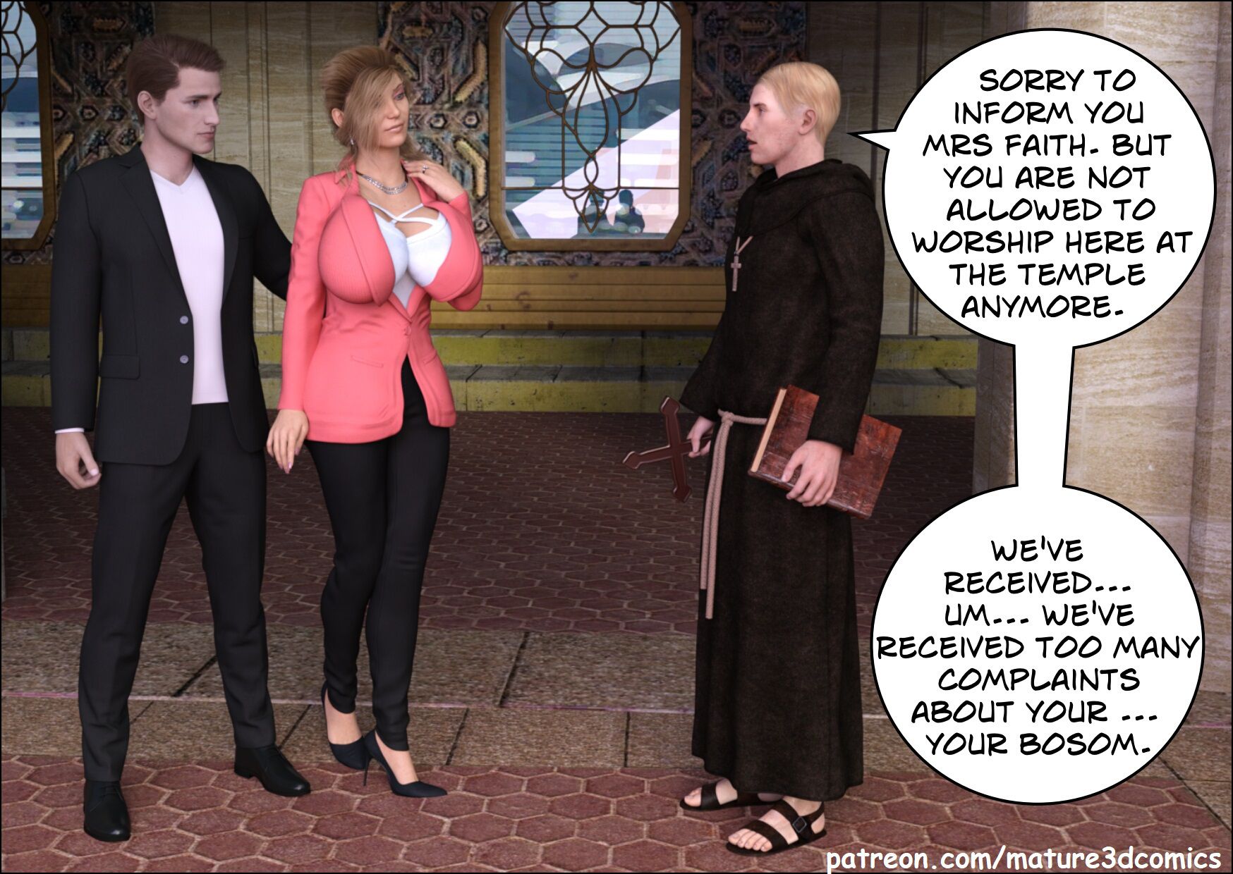 Faithless [Mature3DComics] 1 . Faithless - Chapter 1 [Mature3DComics] – page 1