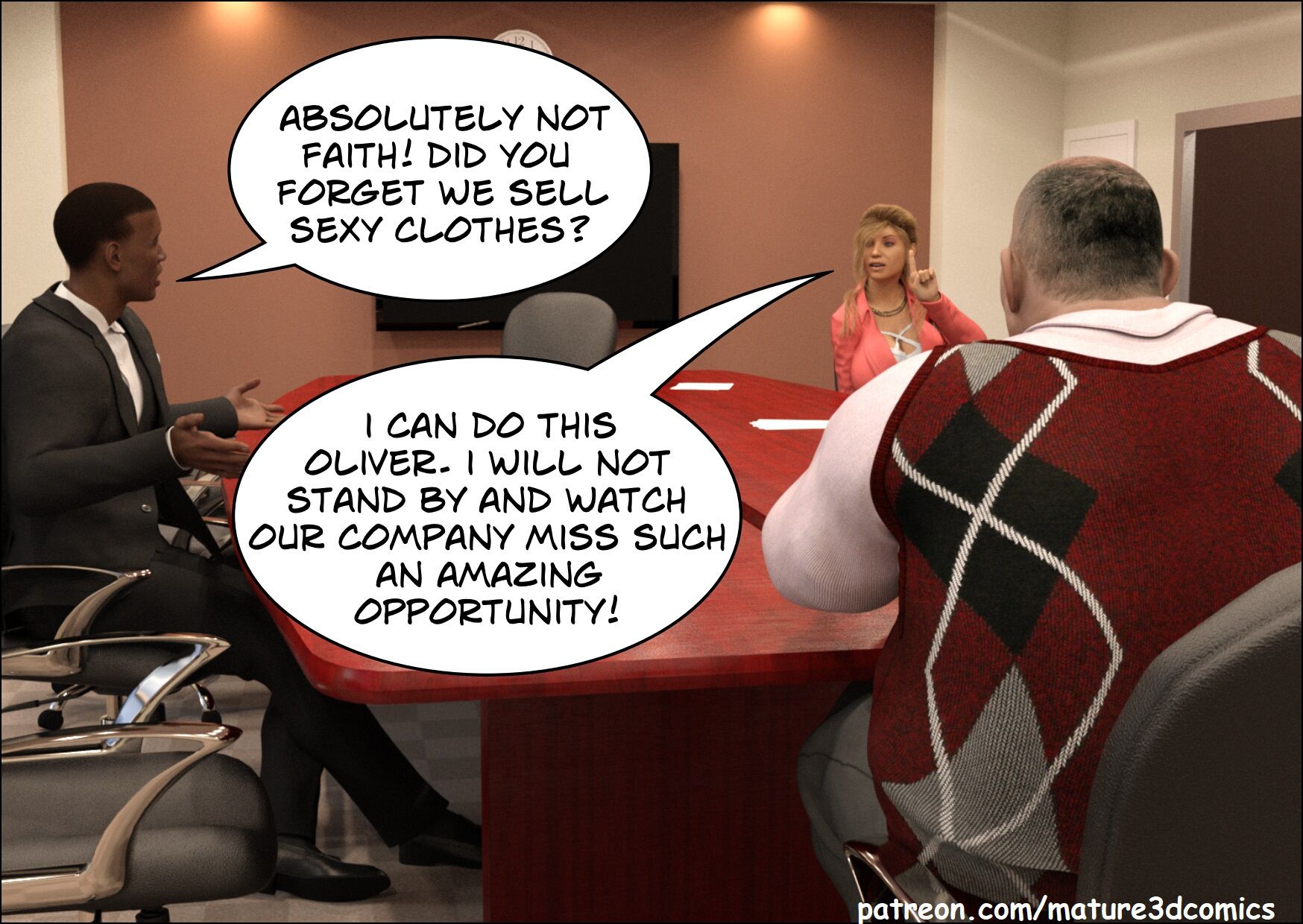 Faithless [Mature3DComics] 1 . Faithless - Chapter 1 [Mature3DComics] – page 12