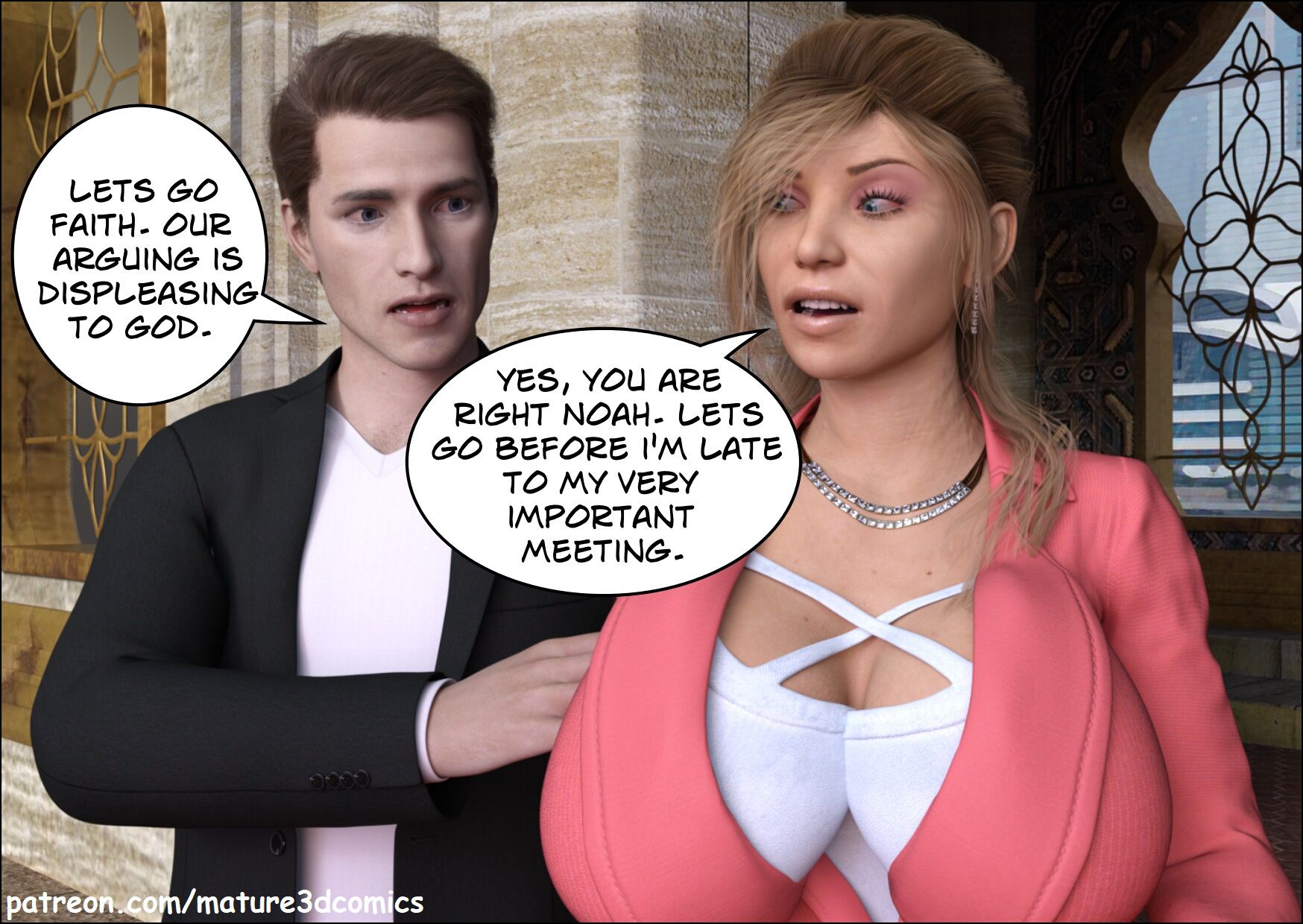 Faithless [Mature3DComics] 1 . Faithless - Chapter 1 [Mature3DComics] – page 3