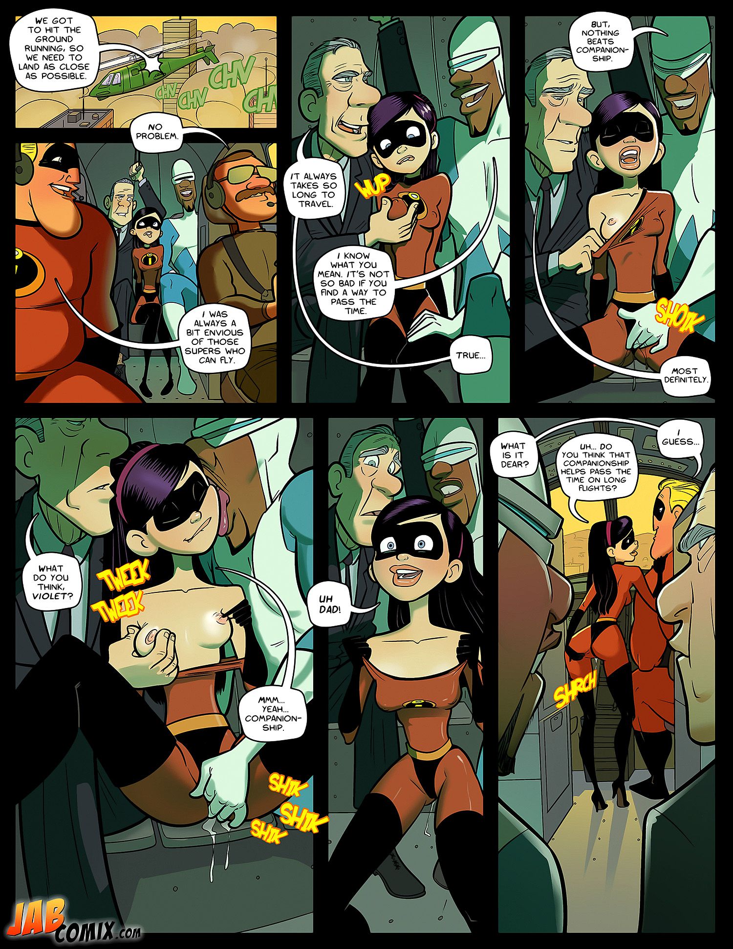 The Improbables (The Incredibles) [JABComix] 1 . The Improbables  - Chapter 1 (The Incredibles) [JABComix] – page 14