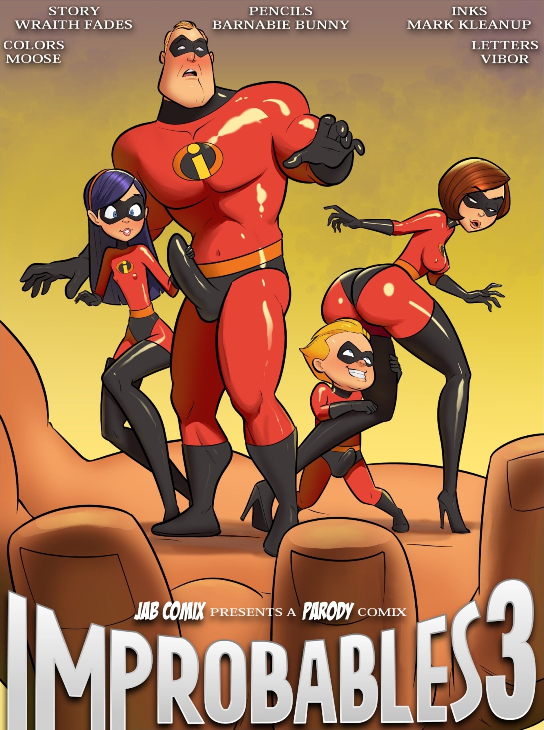 The Improbables (The Incredibles) [JABComix] 3 . The Improbables - Chapter 3 (The Incredibles) [JABComix] – page 1
