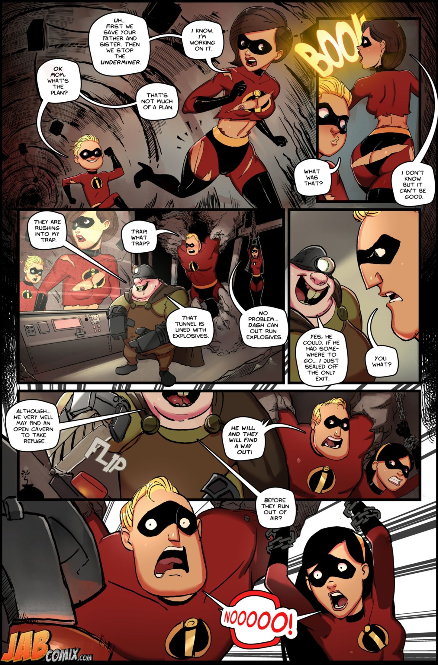 The Improbables (The Incredibles) [JABComix] 2 . The Improbables - Chapter 2 (The Incredibles) [JABComix] – page 2