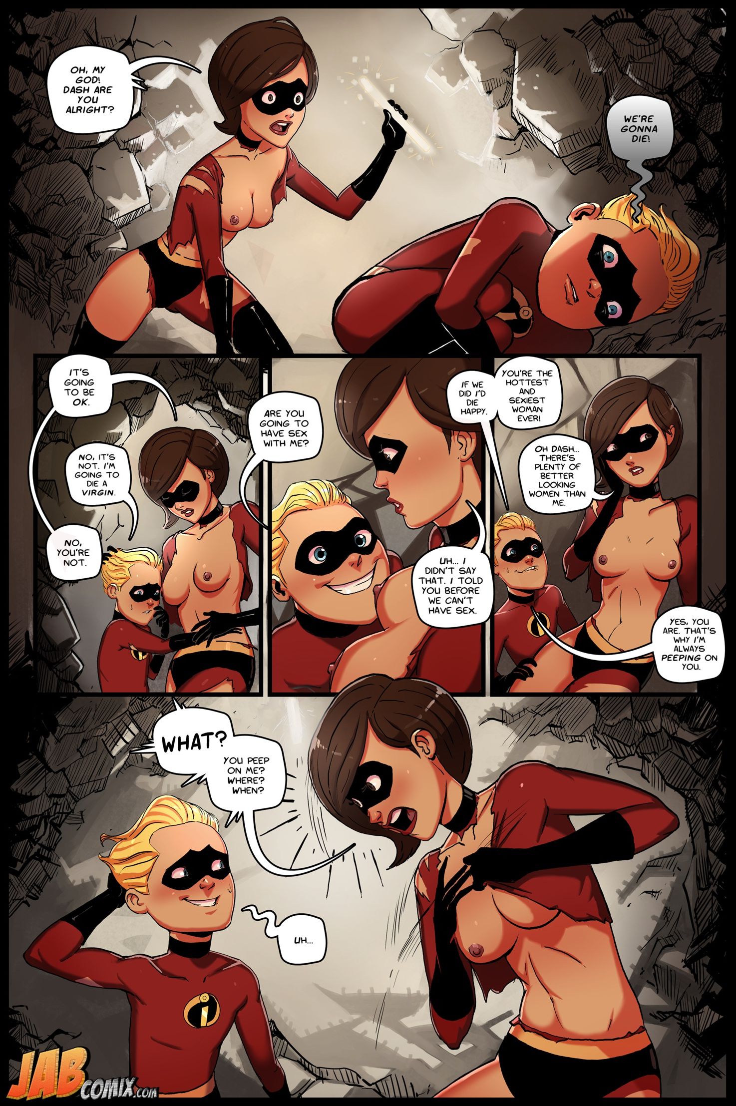 The Improbables (The Incredibles) [JABComix] 2 . The Improbables - Chapter 2 (The Incredibles) [JABComix] – page 4