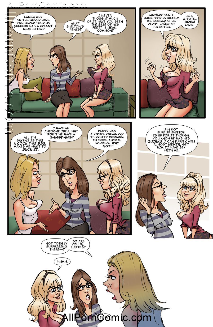 The Big Bang Theory (The Big Bang Theory) [Dirty Comics] 1 . The Big Bang Theory - Chapter 1 (The Big Bang Theory) [Dirty Comics] – page 3