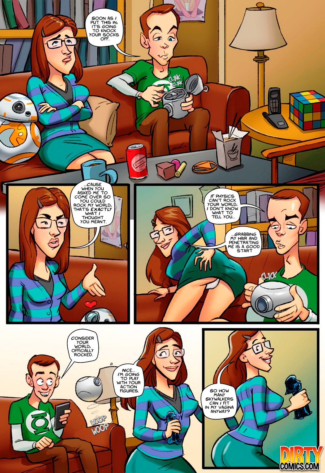 The Big Bang Theory (The Big Bang Theory) [Dirty Comics] 2 . The Big Bang Theory - Chapter 2 (The Big Bang Theory) [Dirty Comics] – page 10