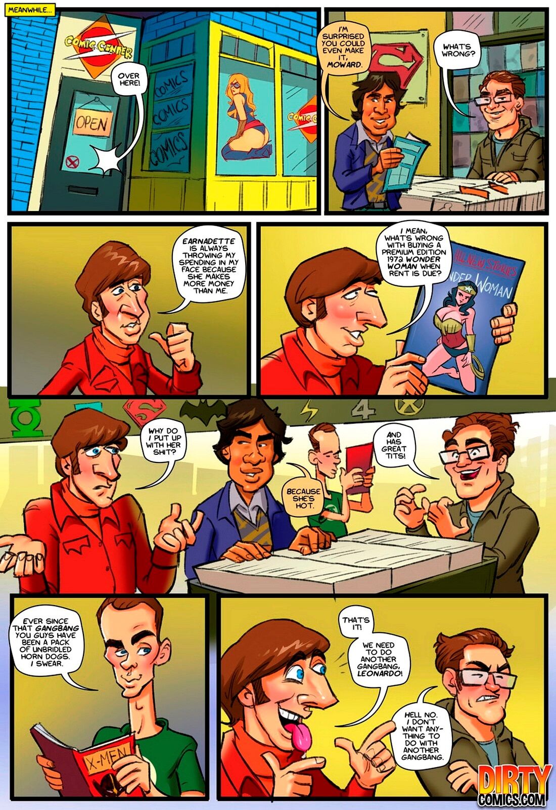 The Big Bang Theory (The Big Bang Theory) [Dirty Comics] 2 . The Big Bang Theory - Chapter 2 (The Big Bang Theory) [Dirty Comics] – page 7