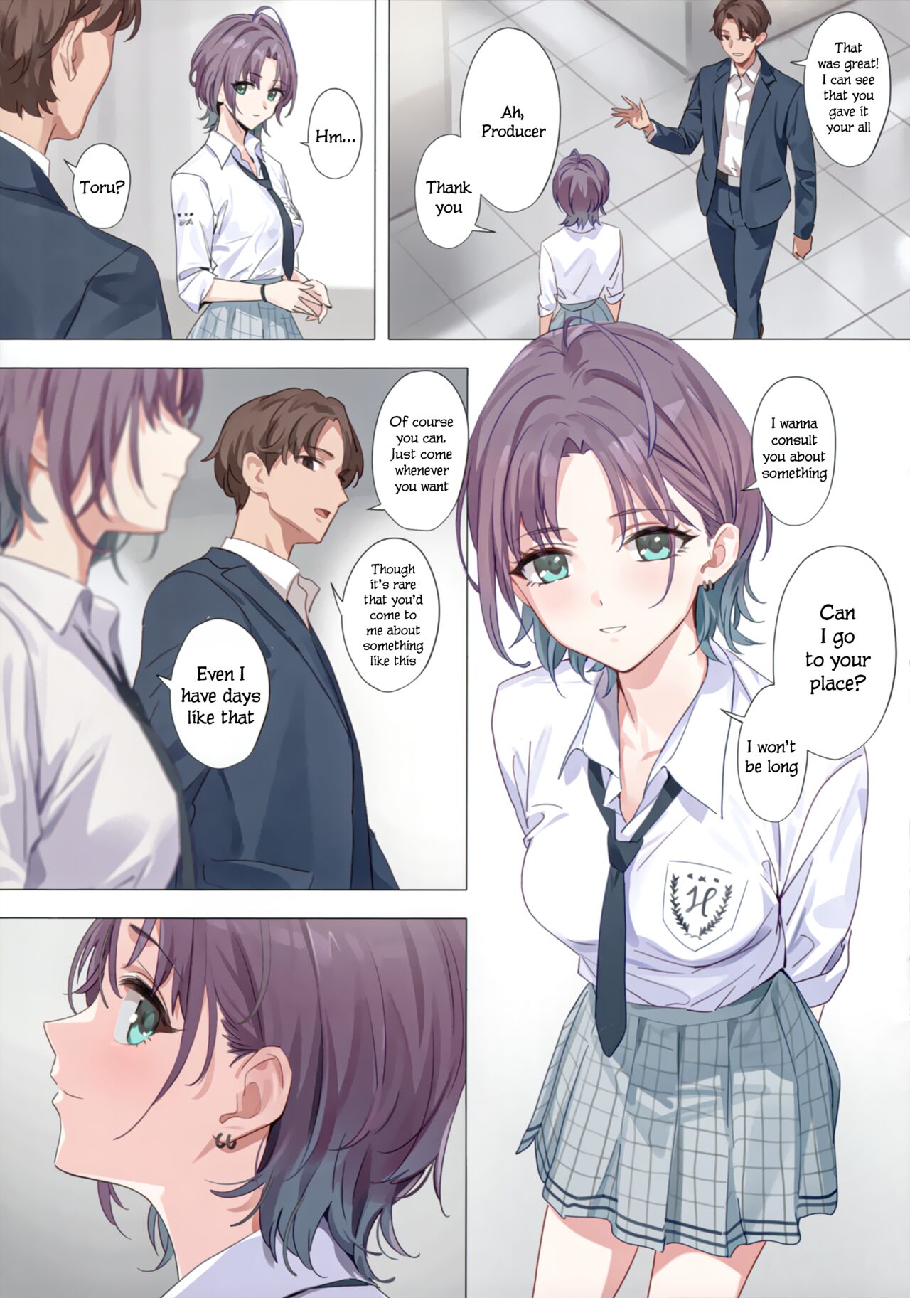 Purple Dream (The Idolmaster) [YD] 1 . Purple Dream  - Chapter 1 (The Idolmaster) [YD] – page 12